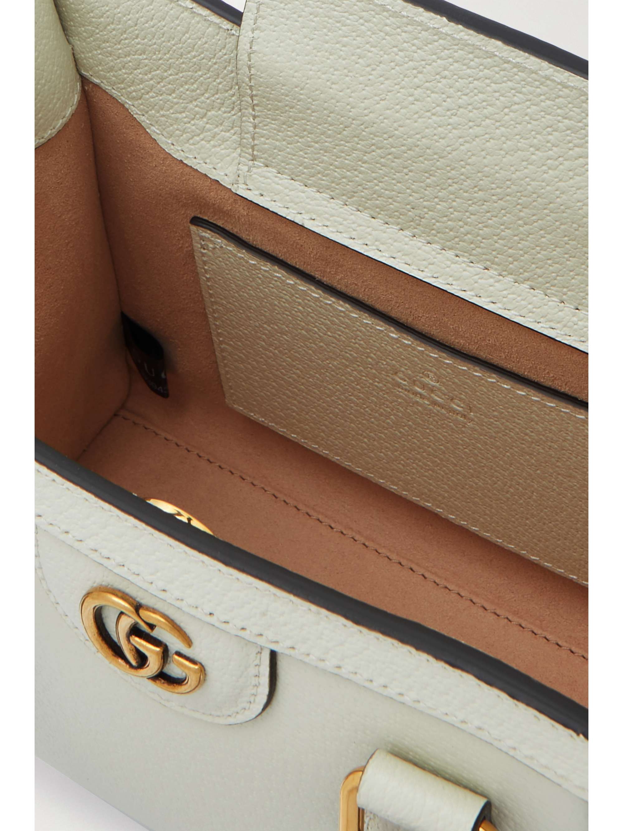 GUCCI Diana 纹理皮革迷你手提包
