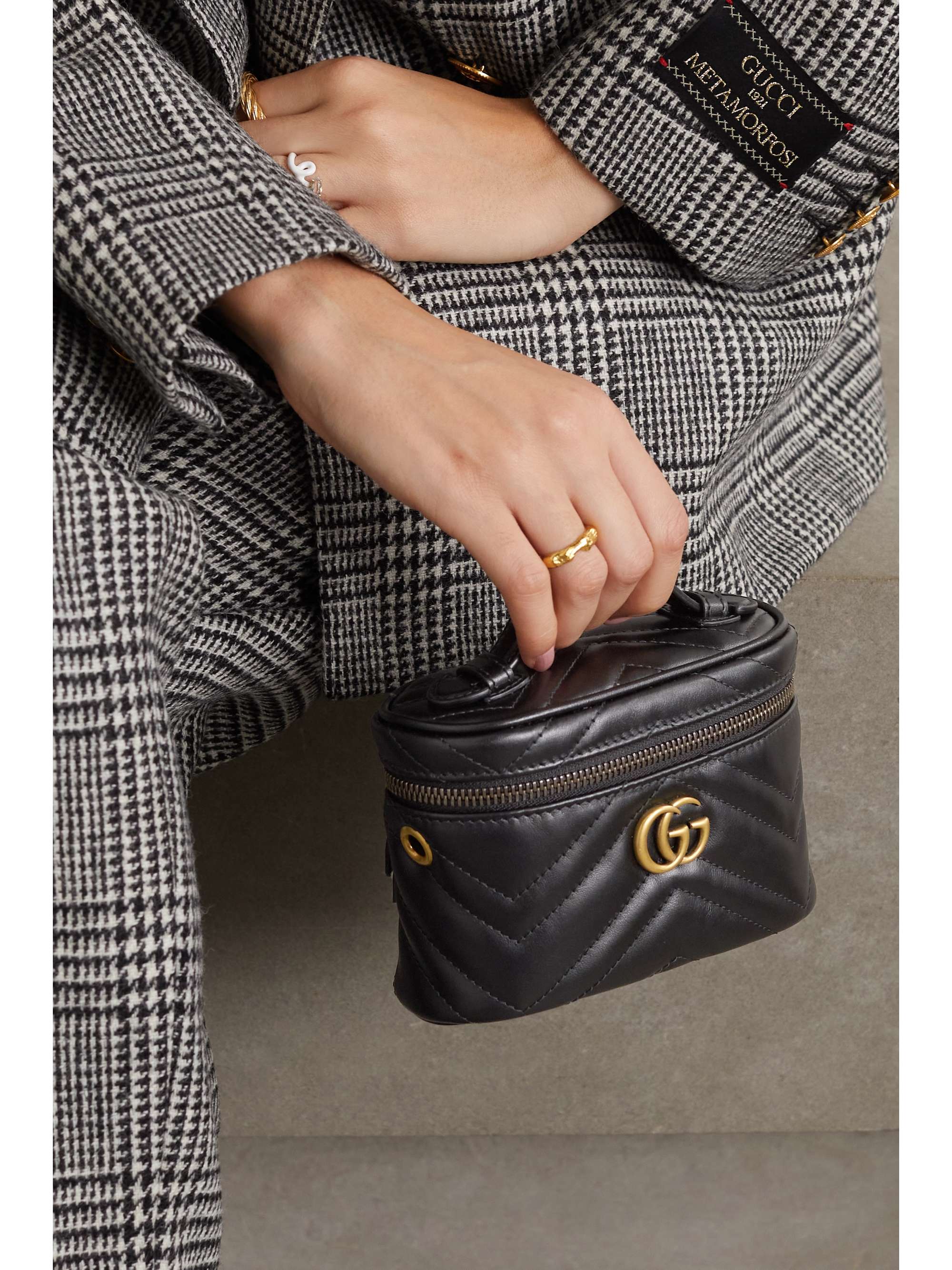 GUCCI GG Marmont mini quilted leather shoulder bag