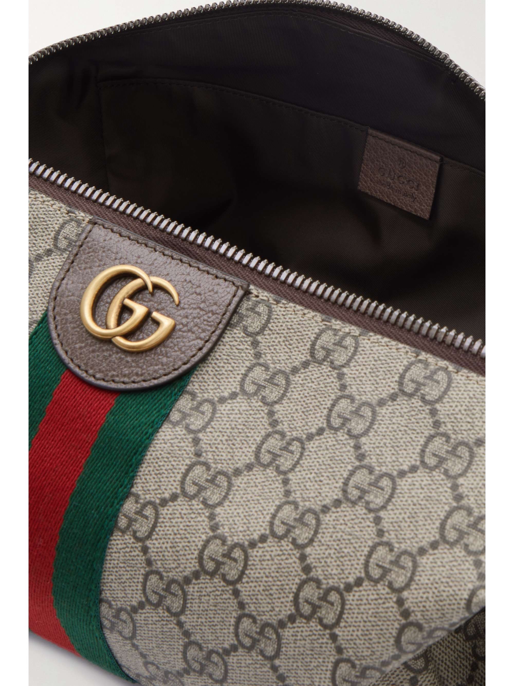 Gucci Ophidia GG Toiletry Case - Brown