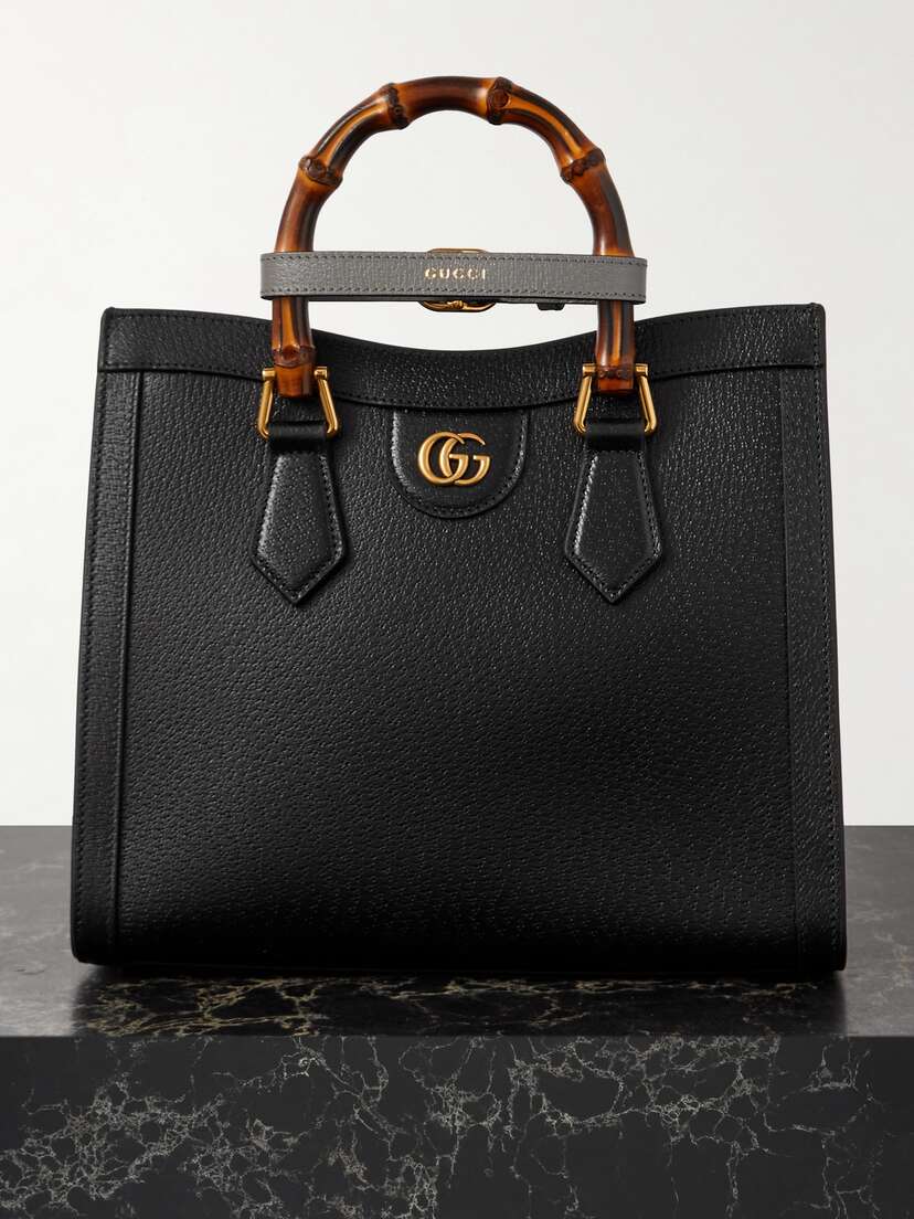 Gucci Diana Small Textured-leather Tote