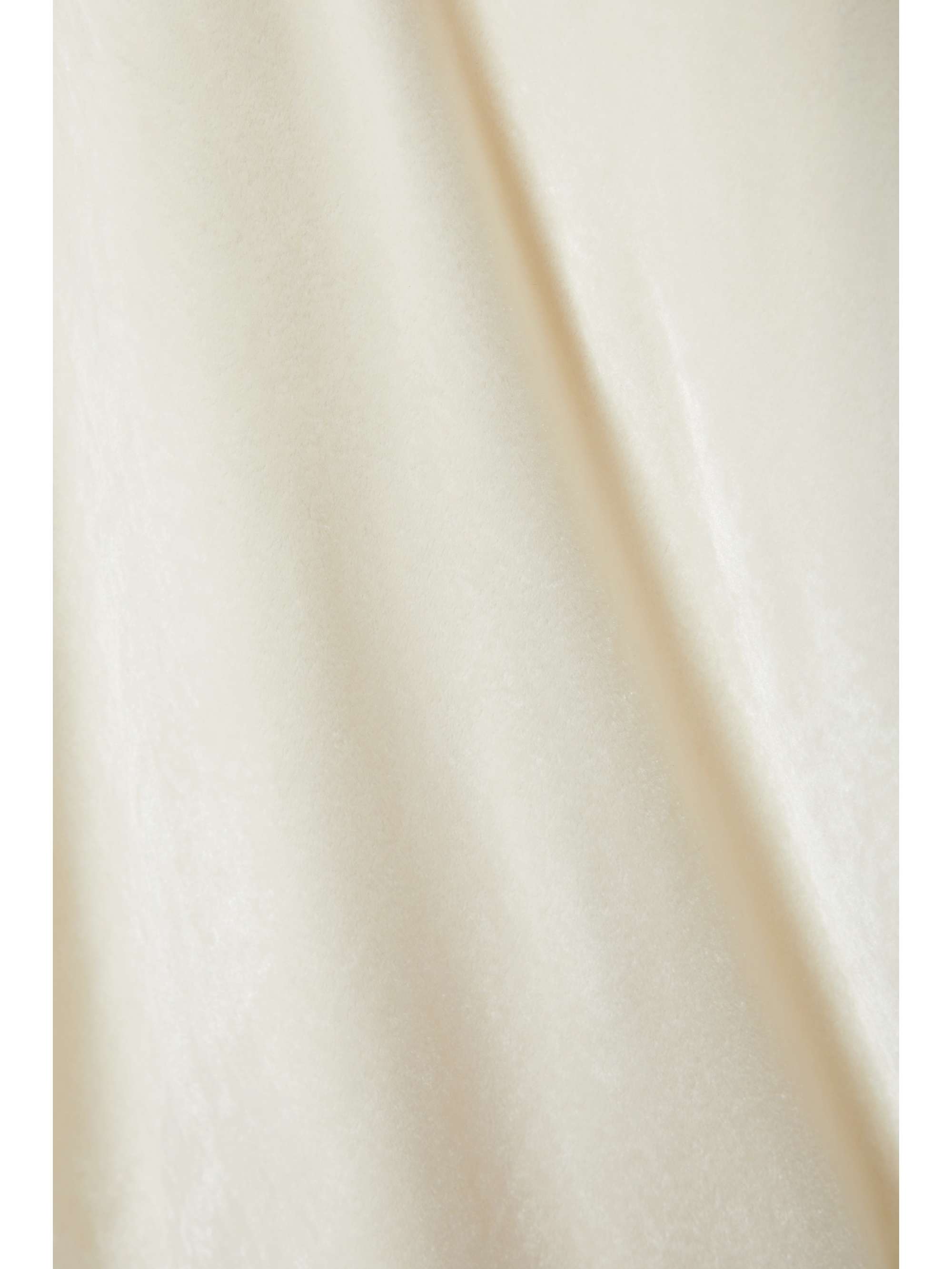 REFORMATION Nya satin-trimmed velour maxi dress