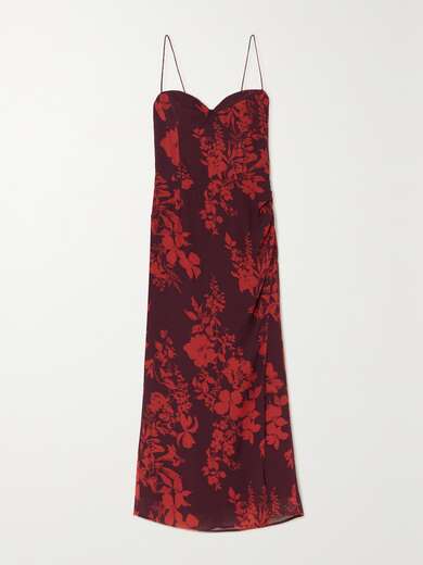nwot reformation kourtney midi dress