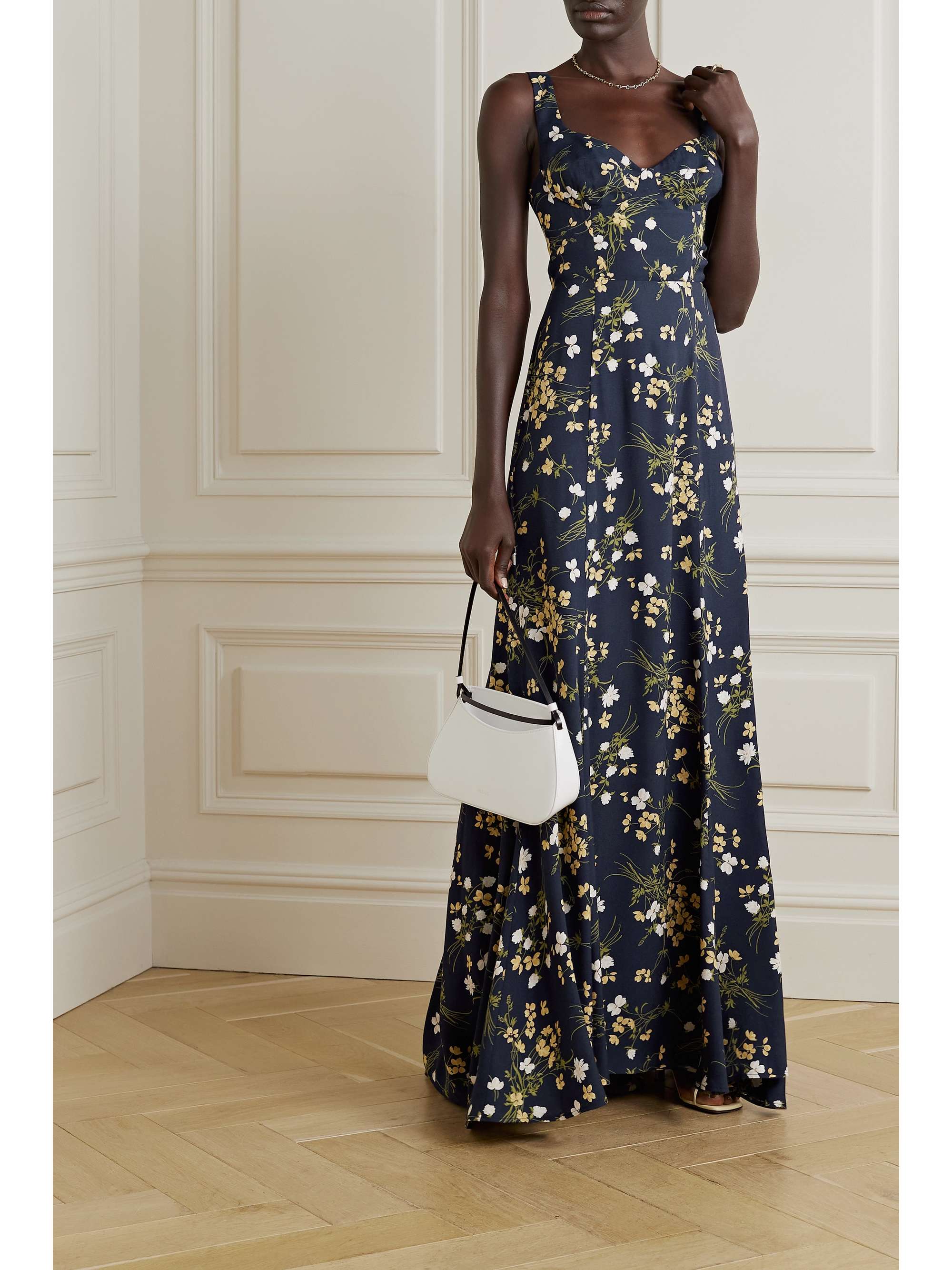 REFORMATION Lecce printed crepe maxi dress NETAPORTER