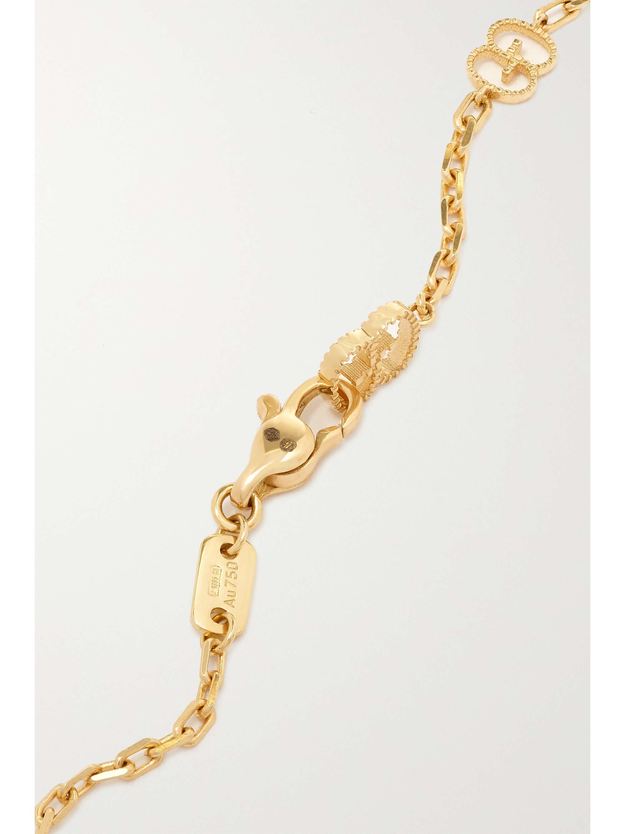 GUCCI Icon Heart 18-karat rose gold bracelet