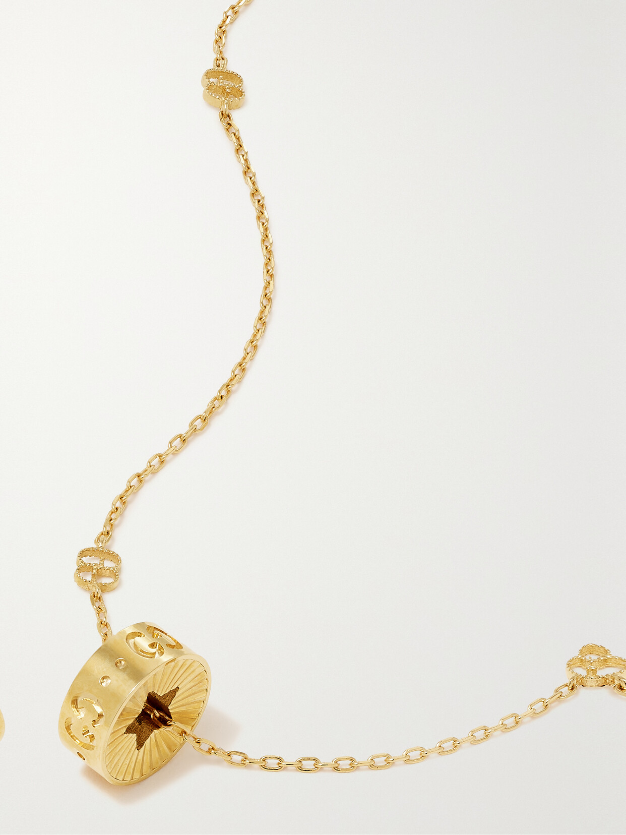 Gucci Icon 18-karat Gold Necklace