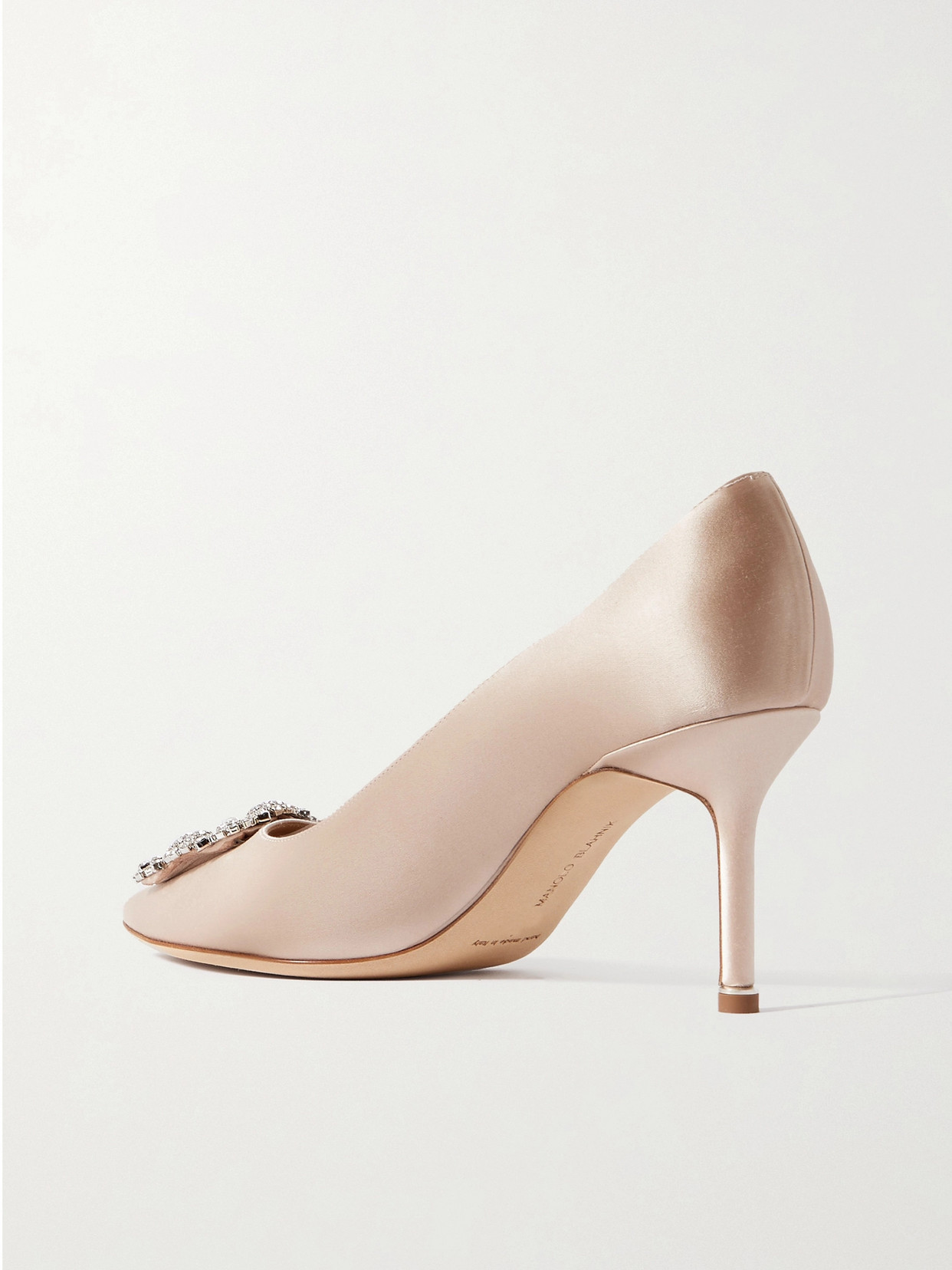 Hangisi 70 Crystal-Embellished Pumps
