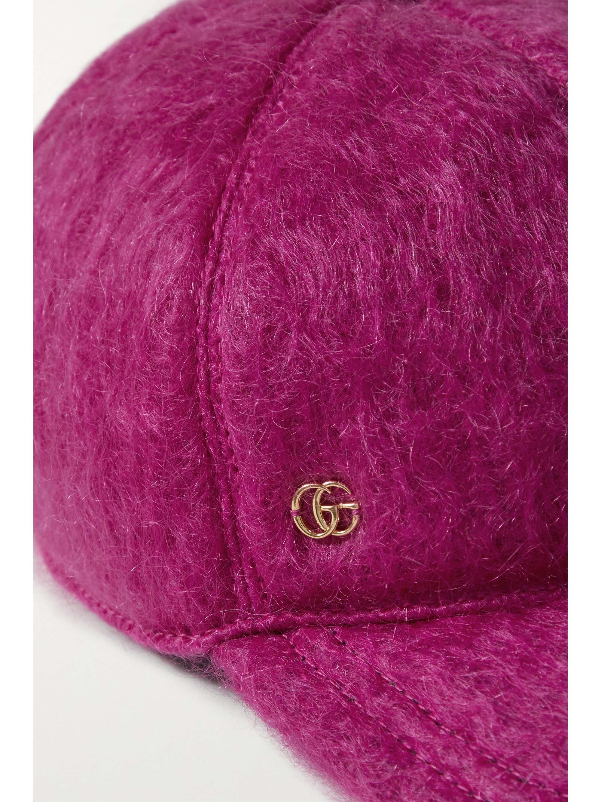 GUCCI Baseballkappe aus einer Mohairmischung