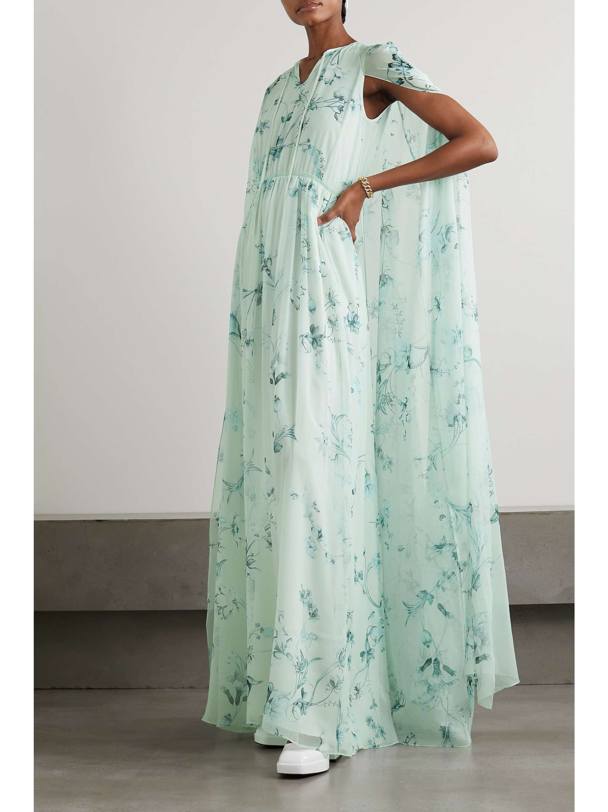Erdem best sale silk dress