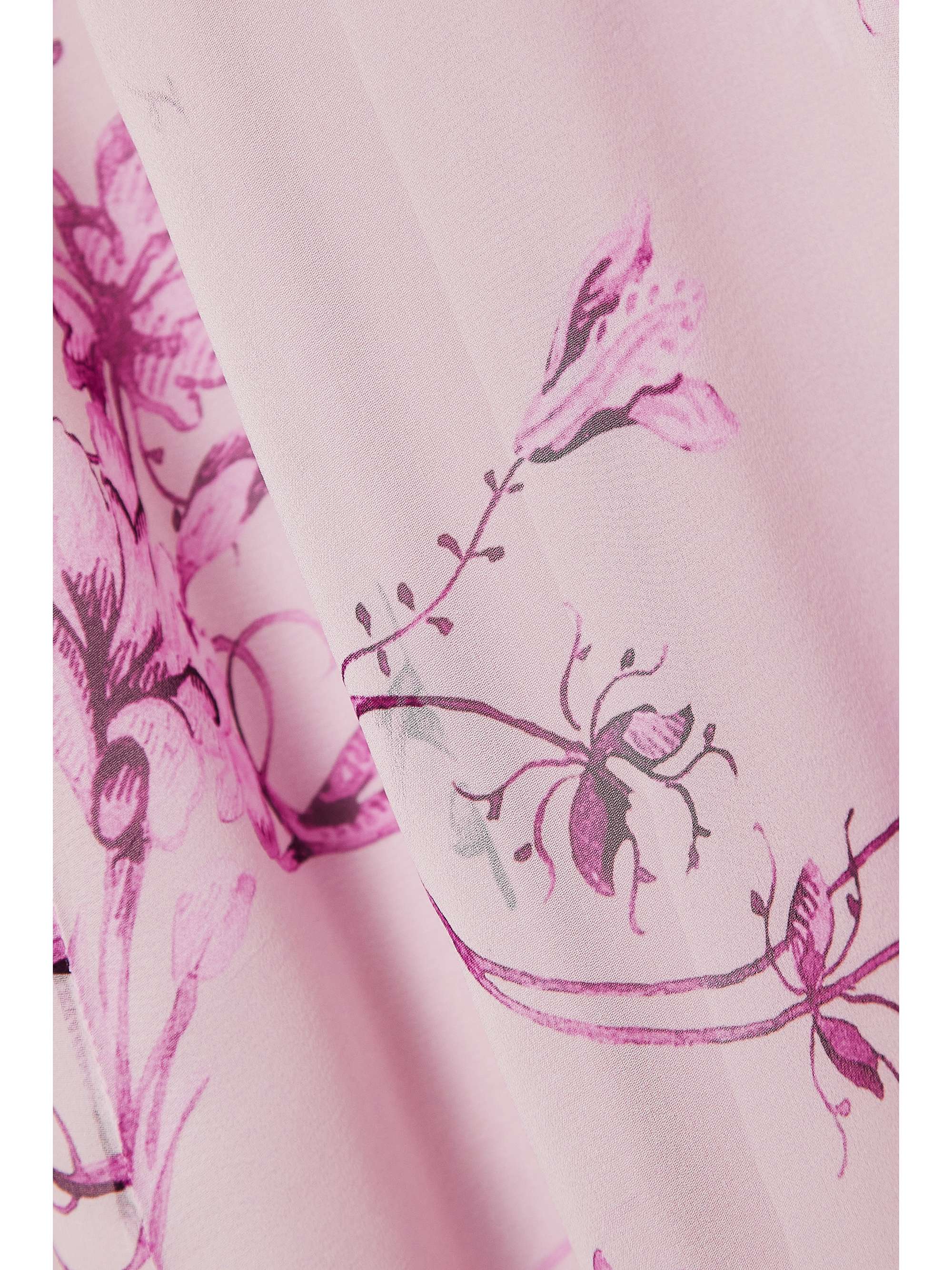 ERDEM Jaylene floral-print silk gown