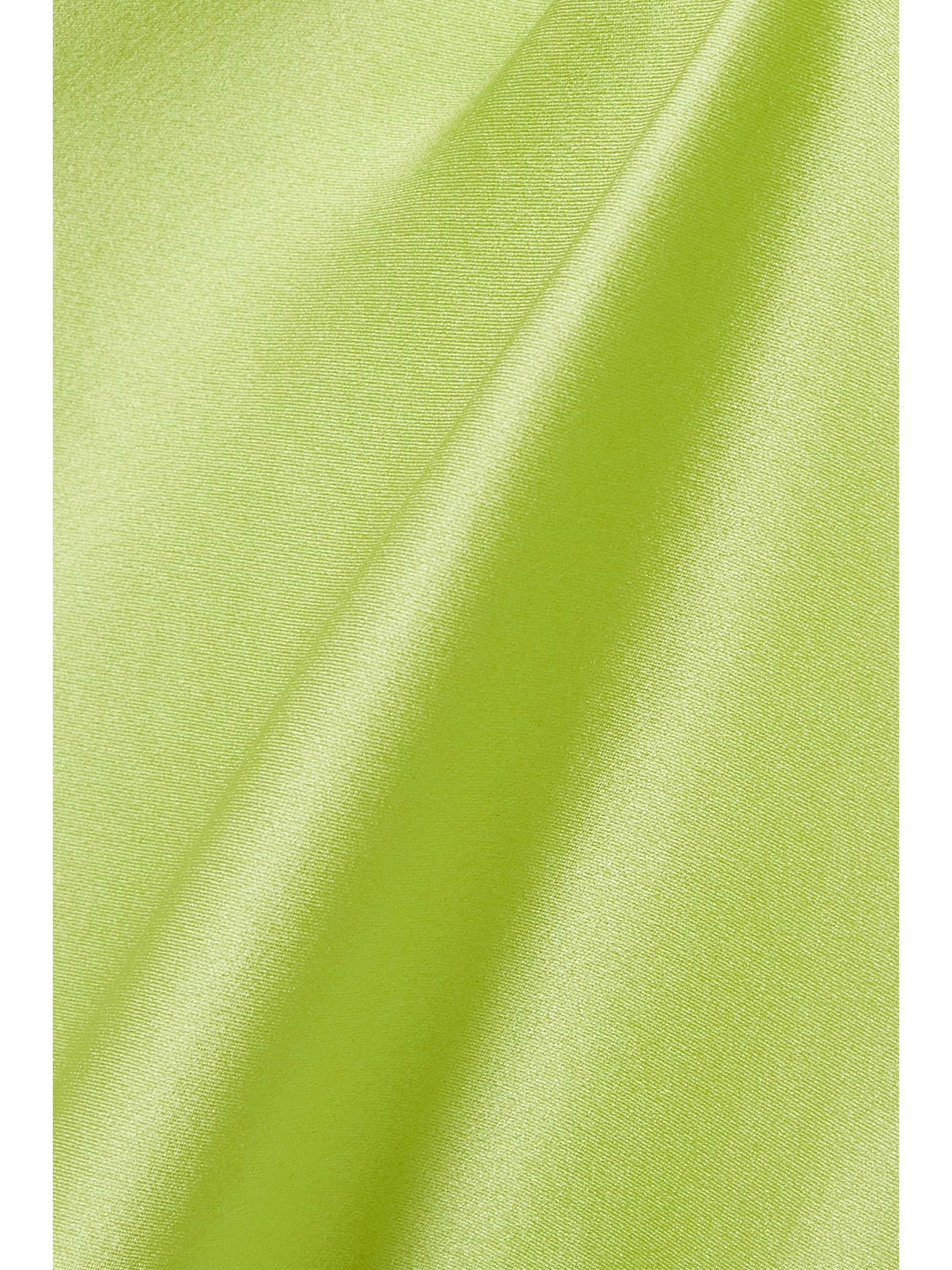 OLIVIA VON HALLE Xena silk-satin chemise