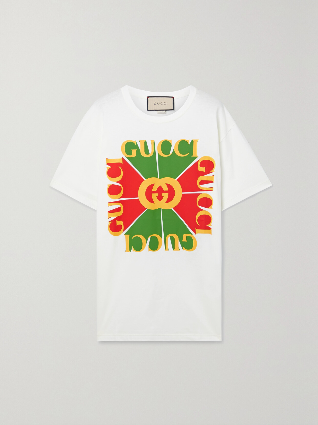 Gucci Printed Cotton-jersey T-shirt
