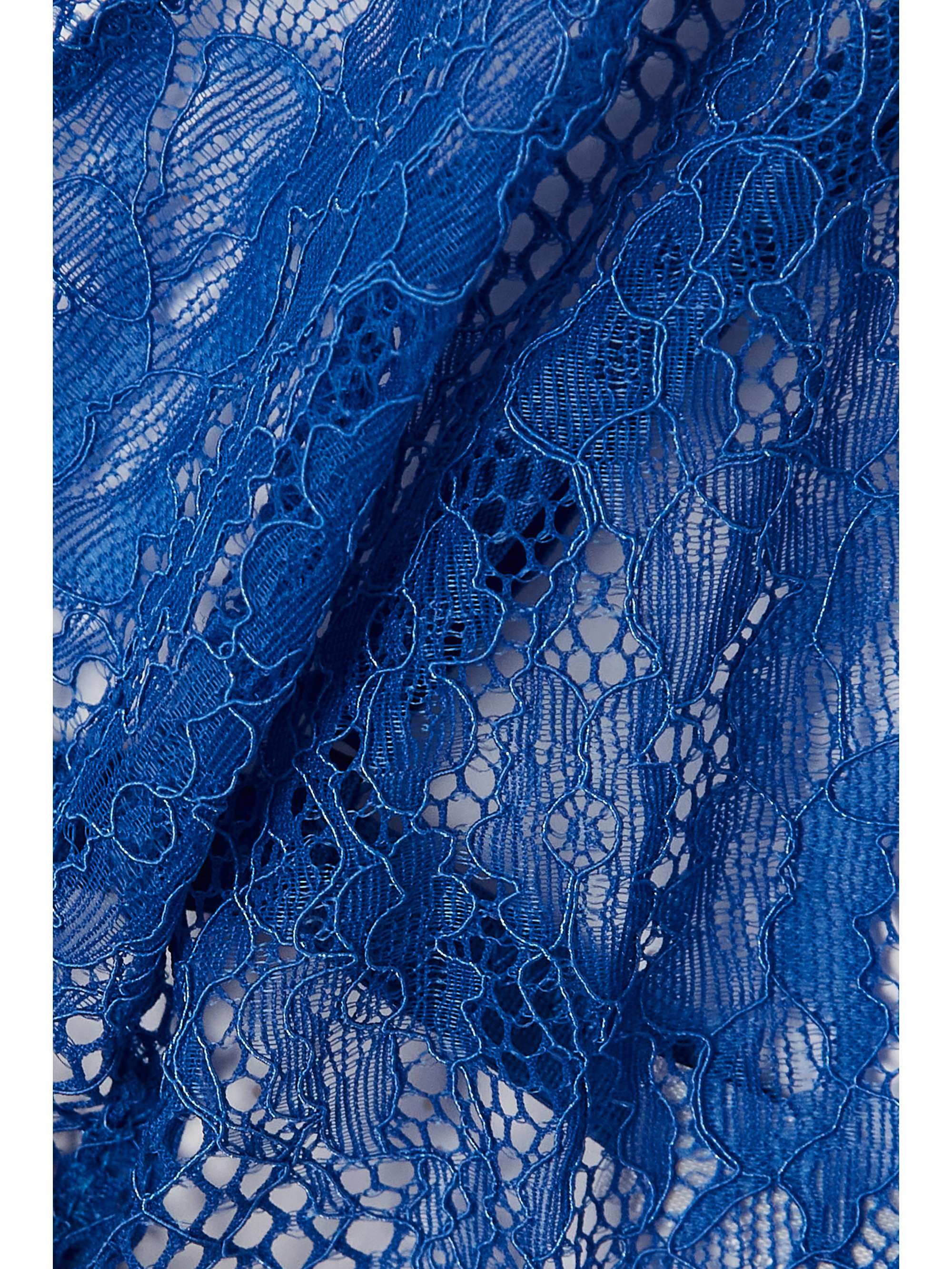 ANINE BING Amina stretchlace softcup triangle bra NETAPORTER