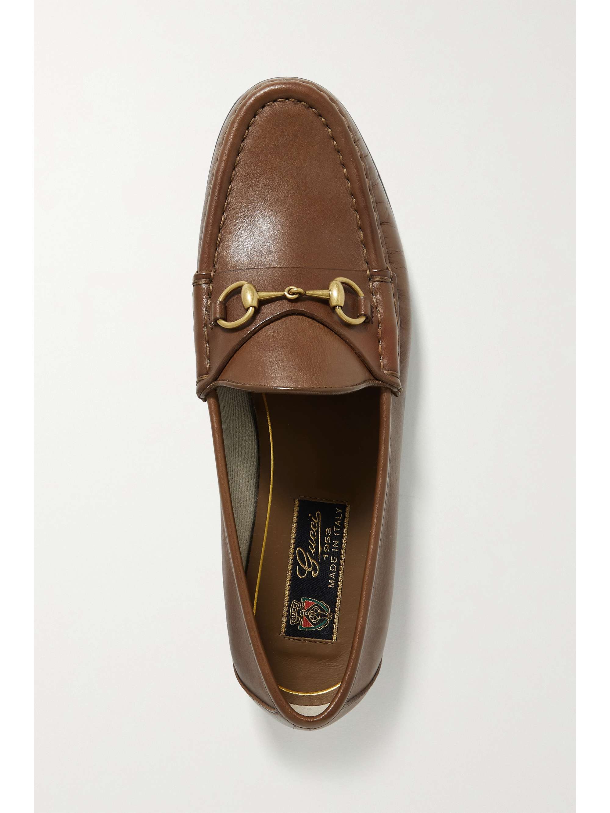 GUCCI Horsebit 1953 leather loafers | NET-A-PORTER