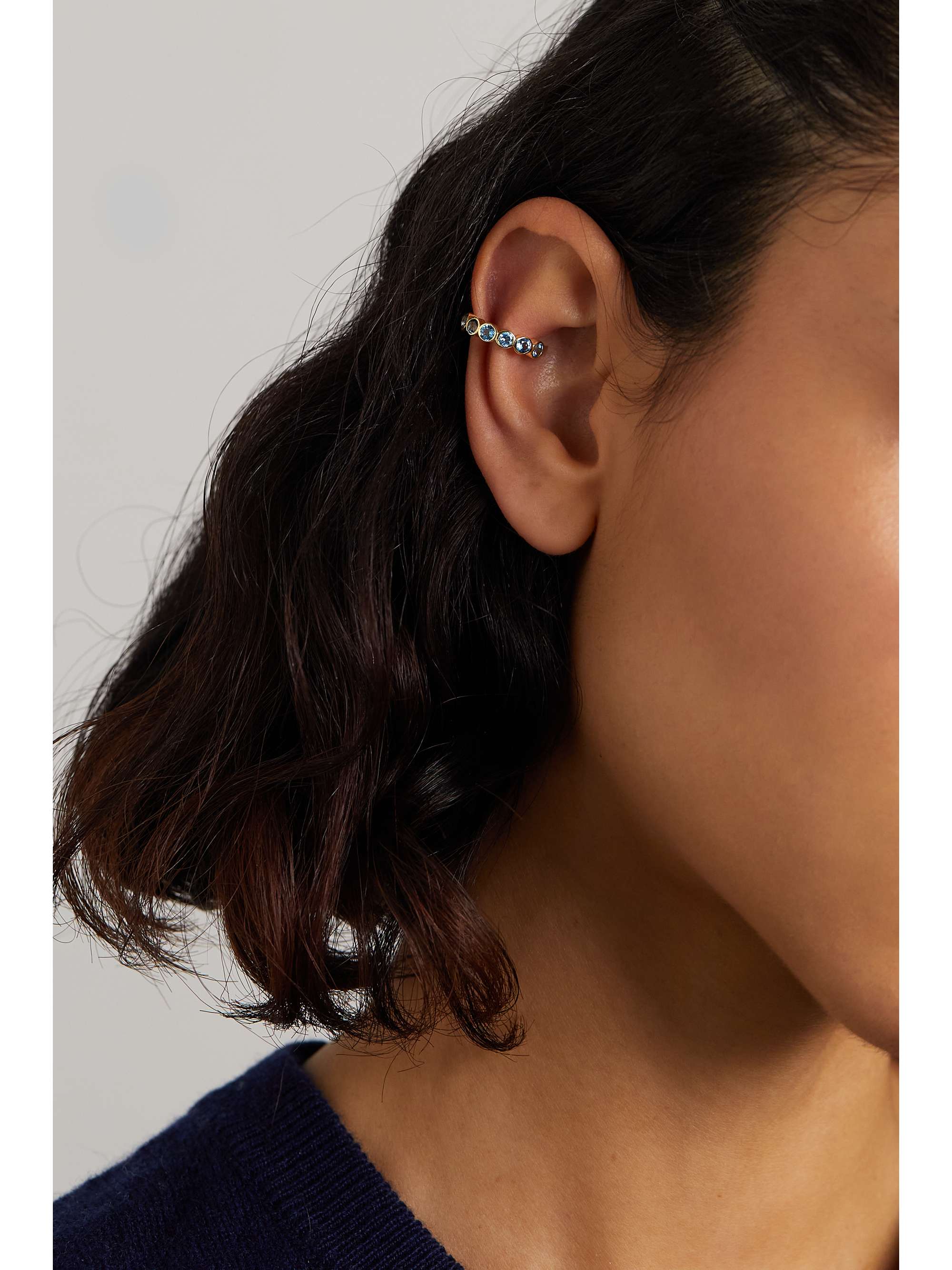 14 karat gold ear cuff discount
