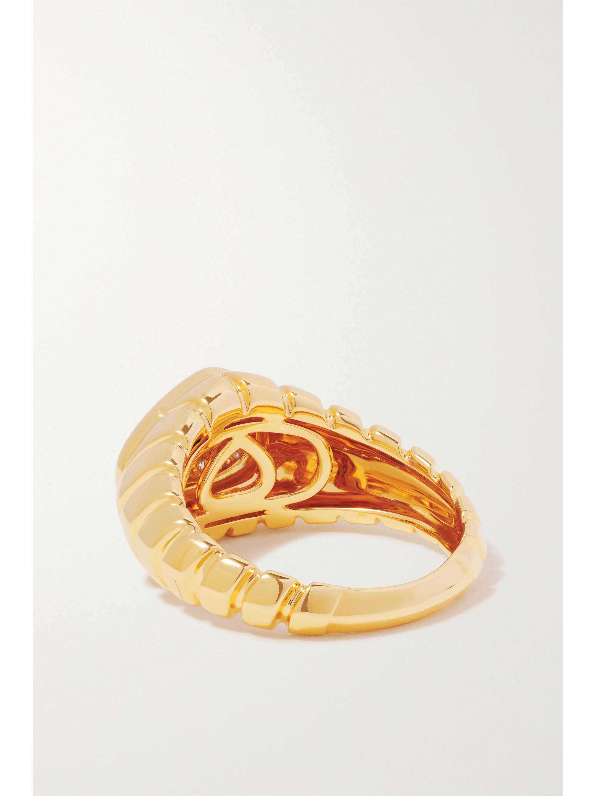 MARINA B Timo 18-karat gold diamond ring