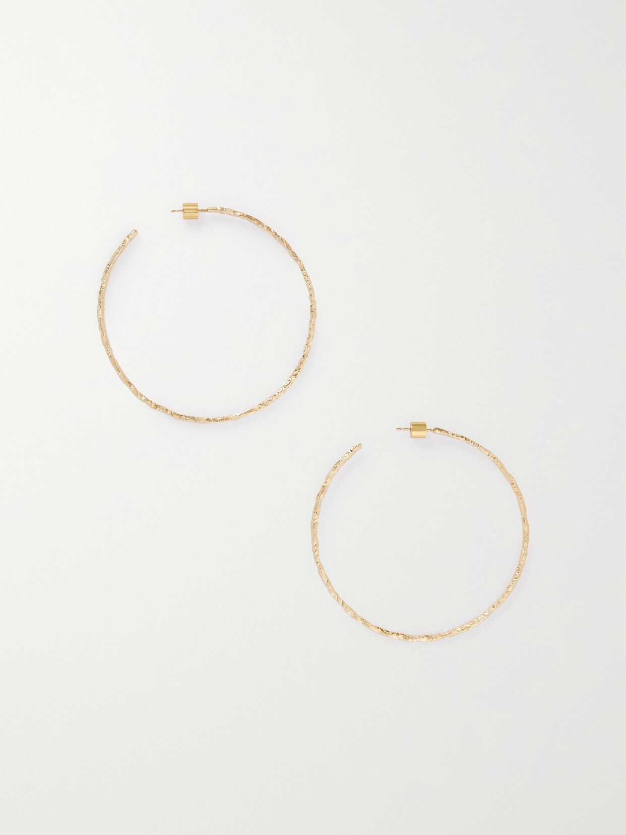 Jennifer Fisher - Sarah Gold-plated Hoop Earrings - one size