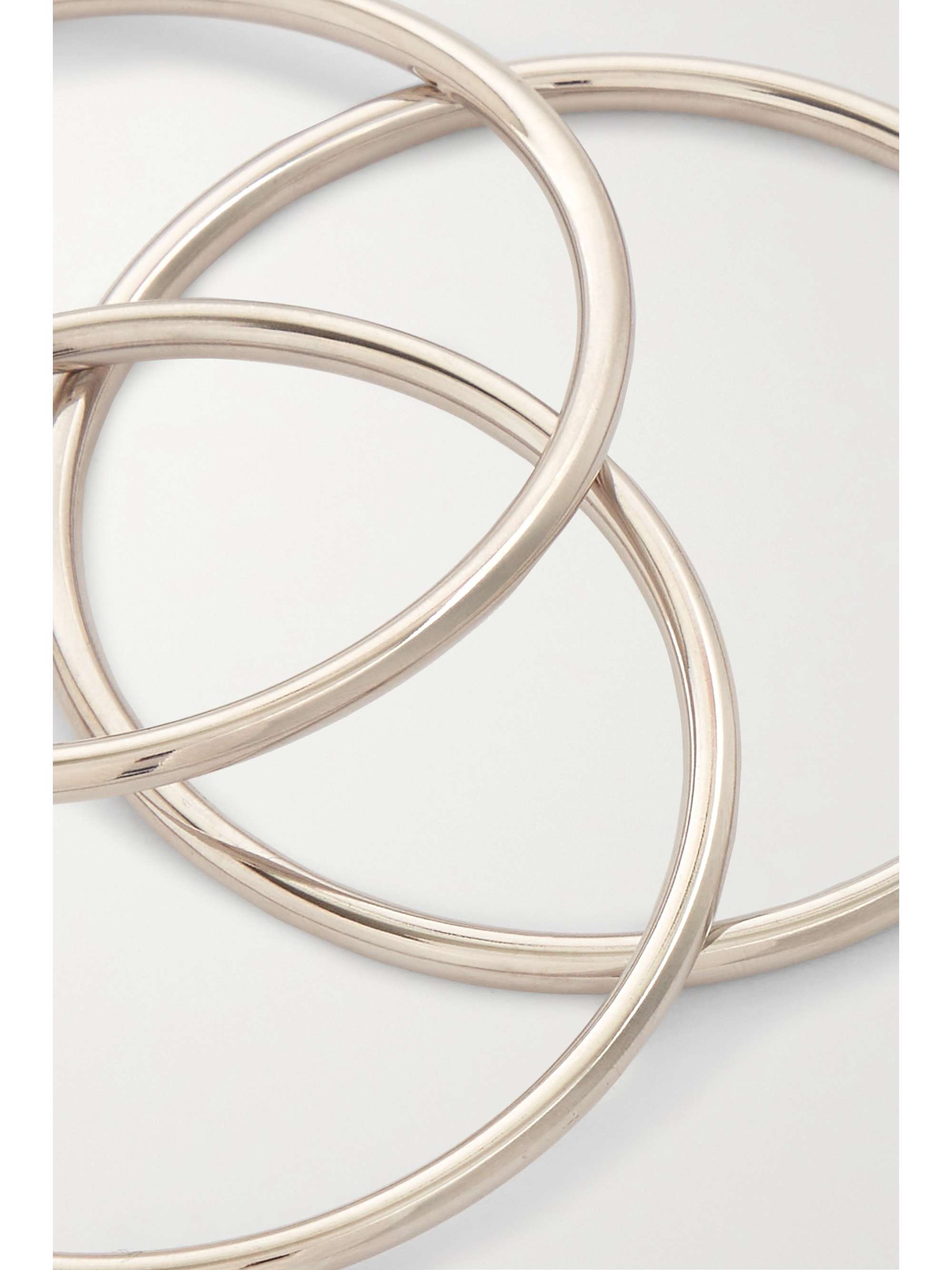 JENNIFER FISHER Classic Cylinder set of three gold-plated bangles