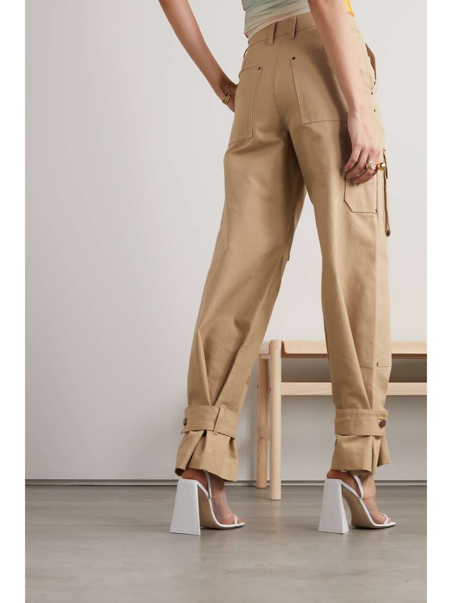REMAIN BIRGER CHRISTENSEN Dara cottoncanvas tapered cargo pants NETAPORTER