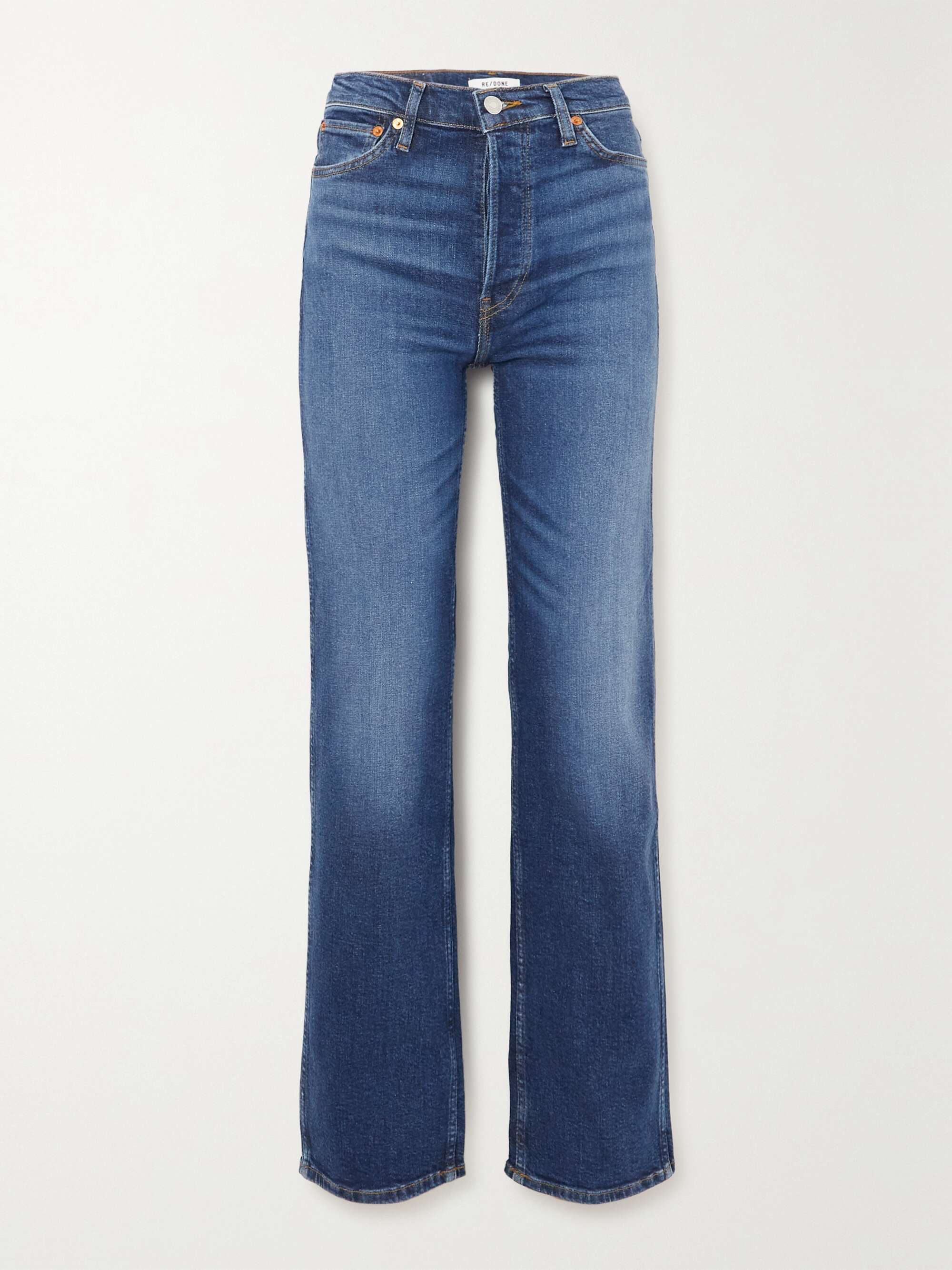 RE/DONE 90s Loose high-rise straight-leg jeans | NET-A-PORTER