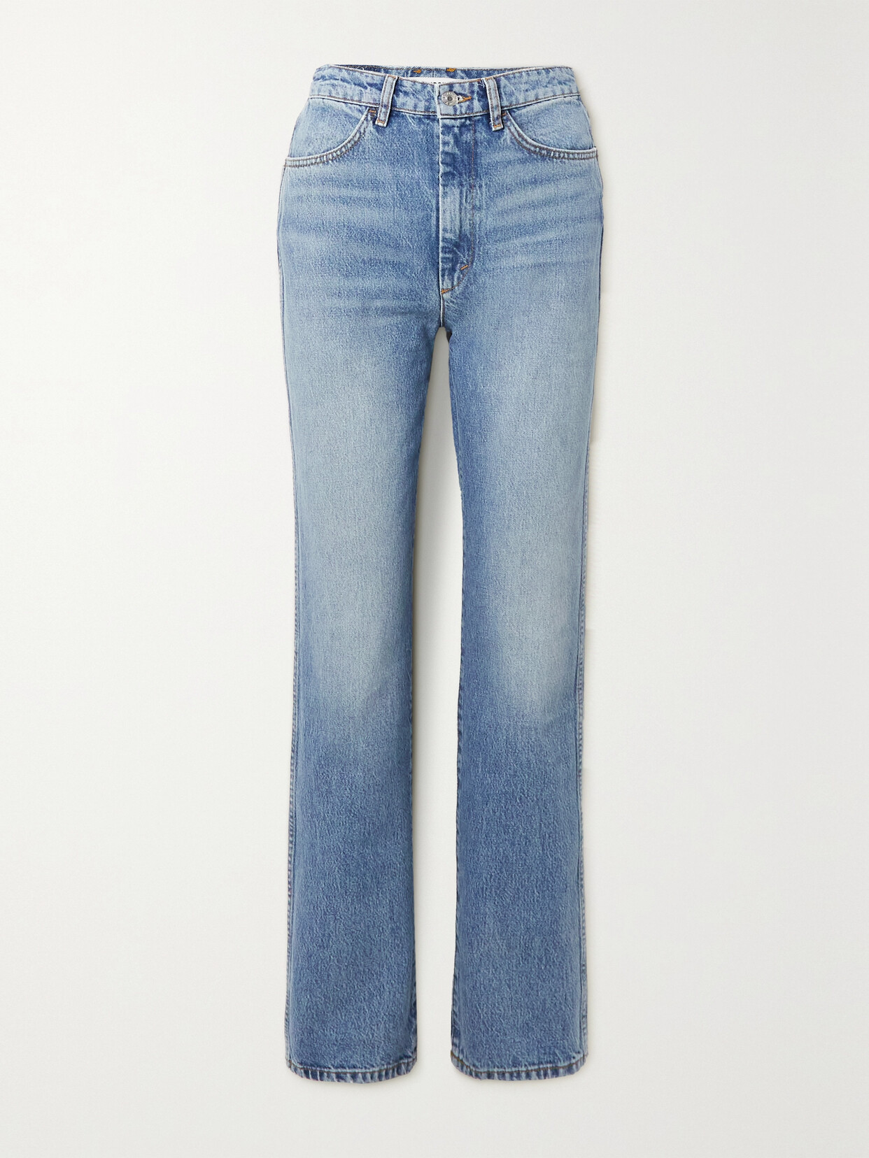 RE/DONE 70s Cigarette High-rise Straight-leg Jeans