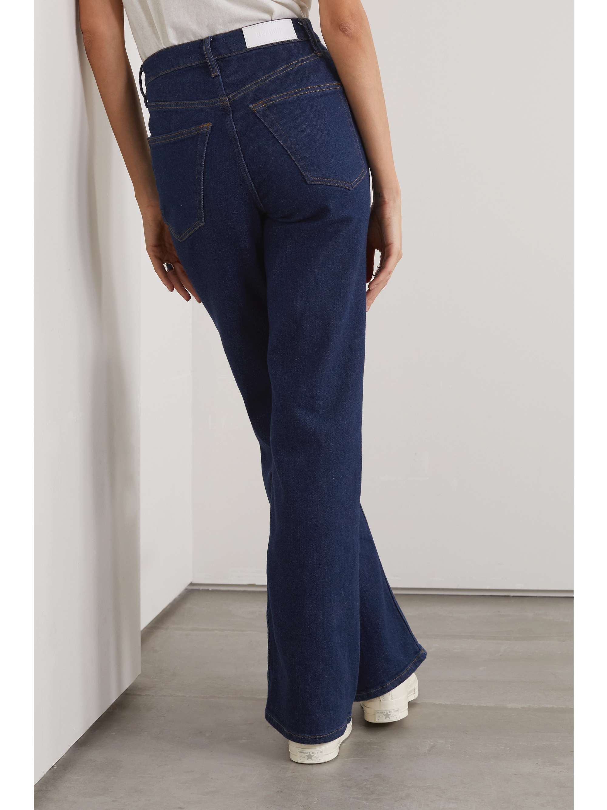 RE/DONE 70s high-rise wide-leg jeans