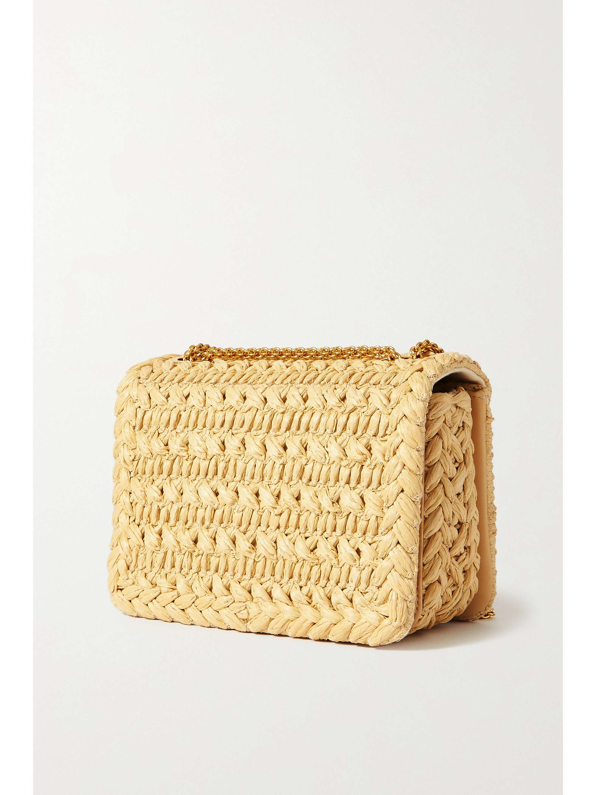 VALENTINO GARAVANI Valentino Garavani raffia shoulder bag