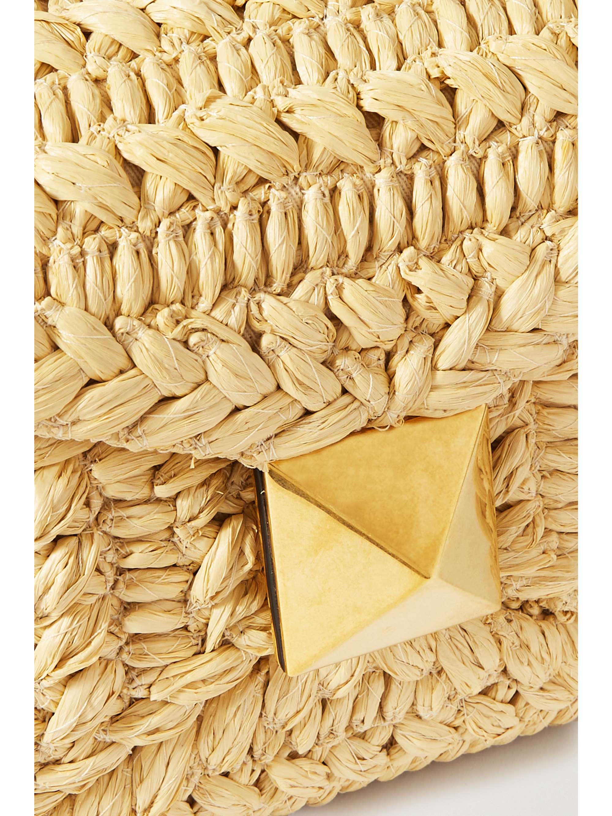 VALENTINO GARAVANI Valentino Garavani raffia shoulder bag