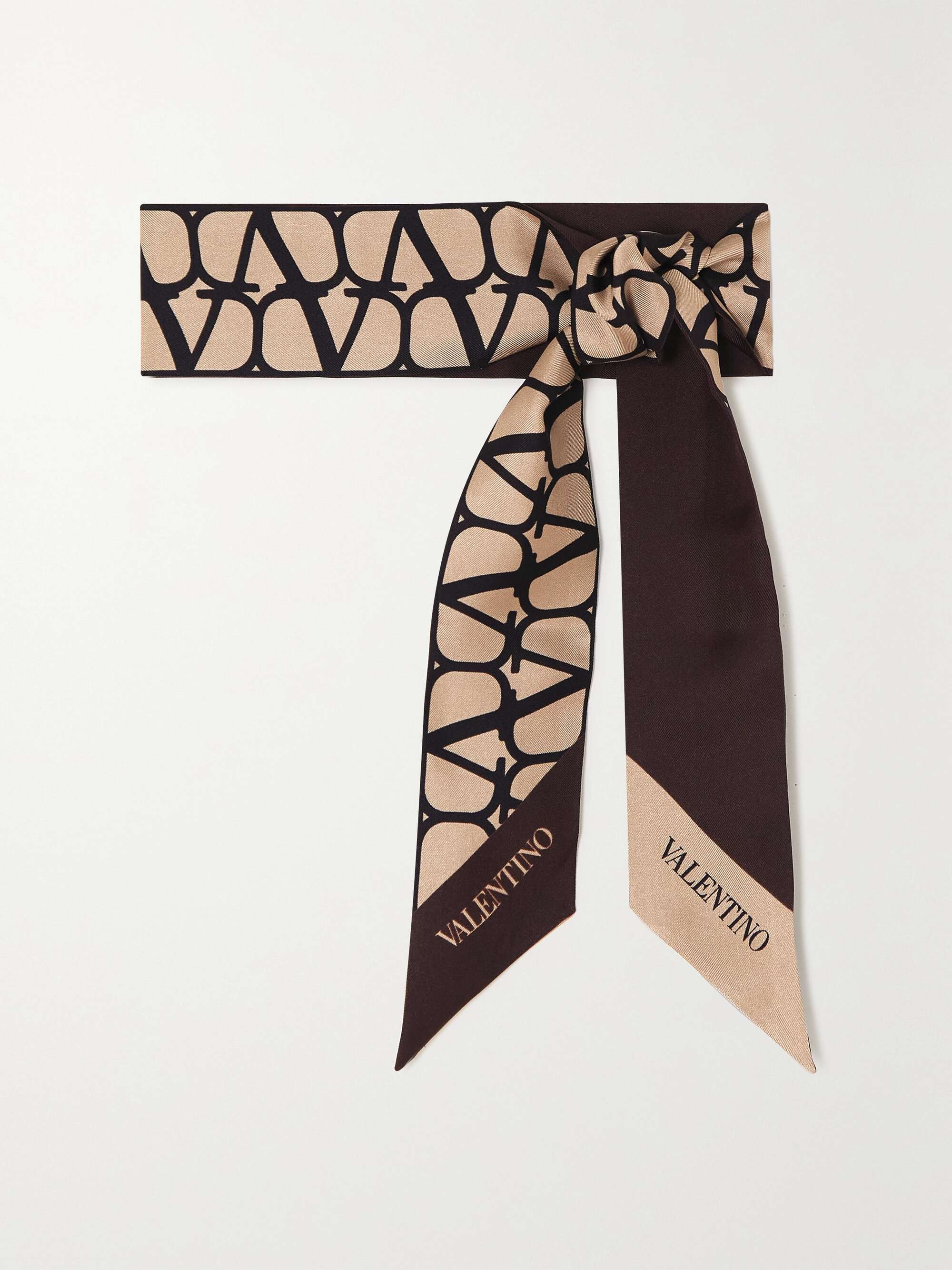 silk valentino scarf