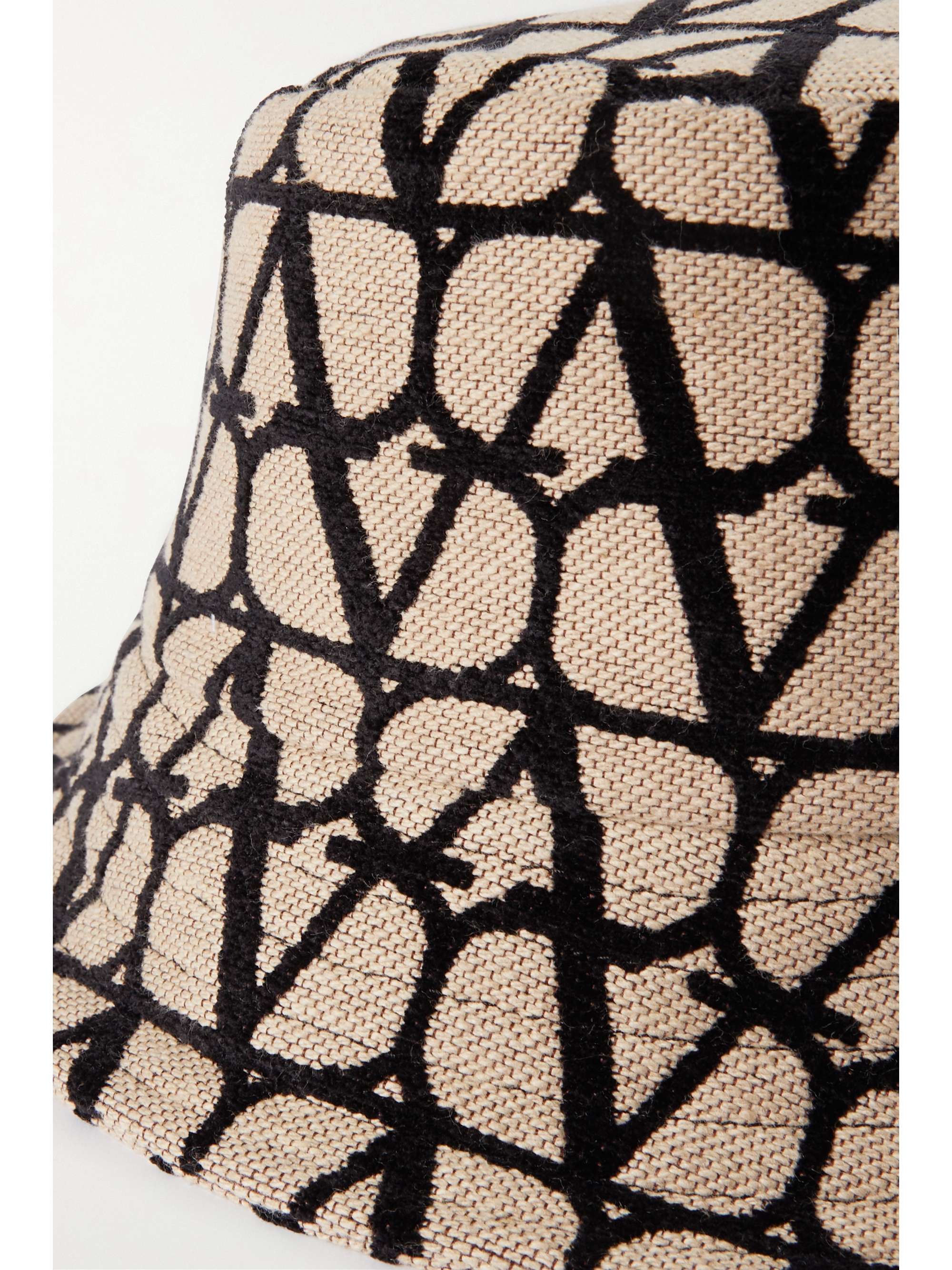 VALENTINO GARAVANI Valentino Garavani canvas-jacquard bucket hat