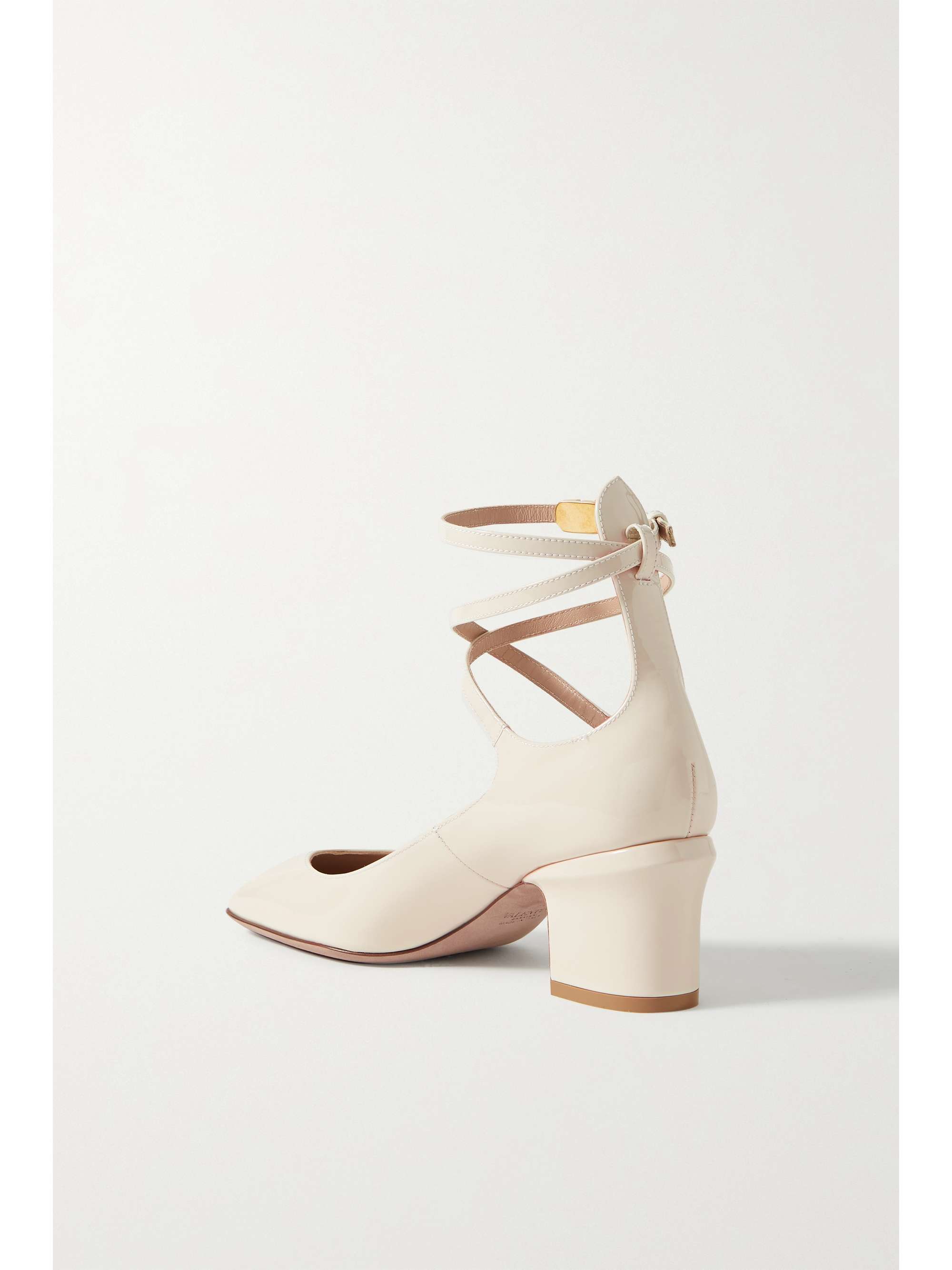 VALENTINO GARAVANI Valentino Garavani Tan-Go 60 patent-leather pumps