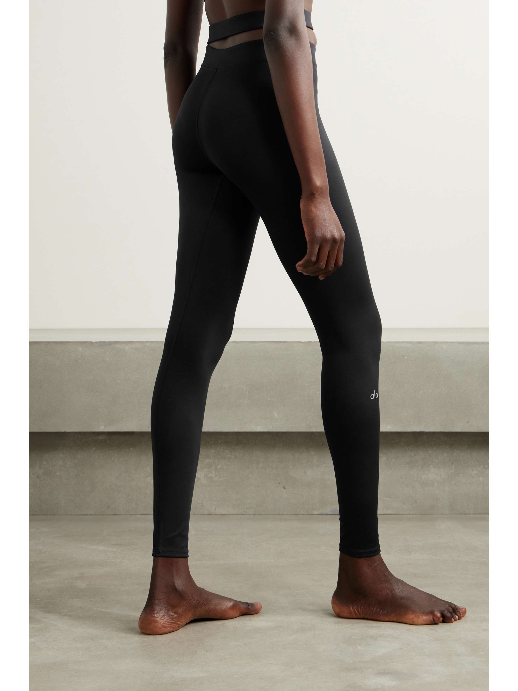 ALO YOGA Airlift All Access cutout stretch leggings NETAPORTER