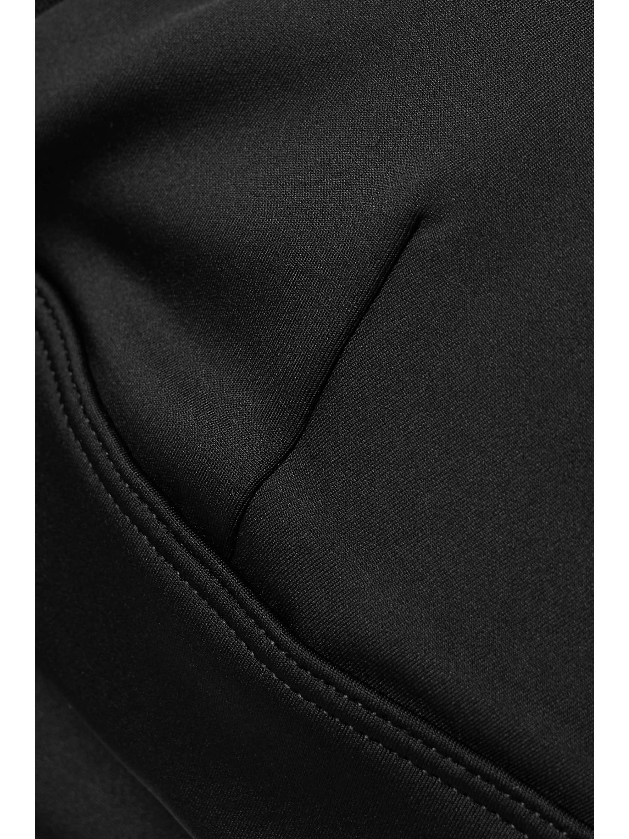 ALO YOGA Gemini Airlift layered mesh and stretch sports bra NETAPORTER