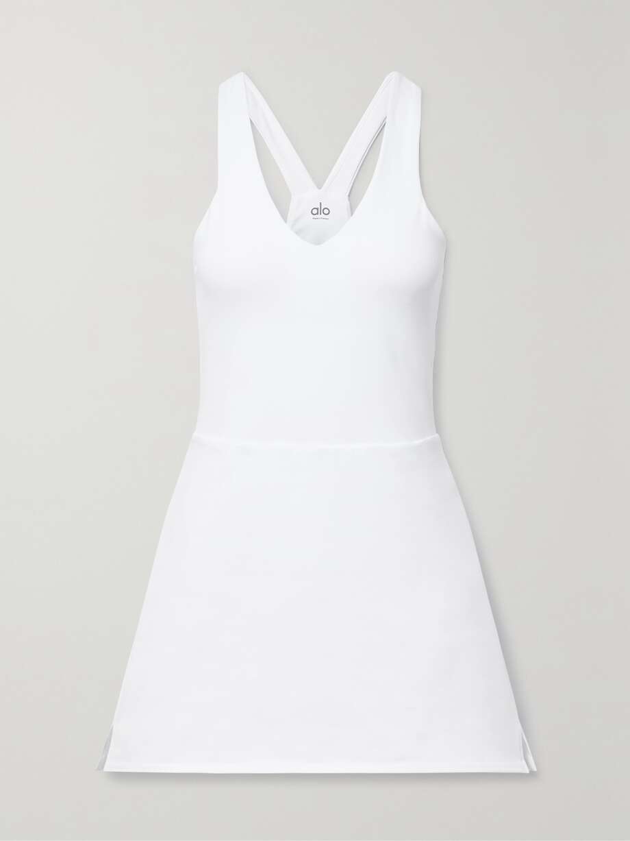ALO YOGA Real Airbrush tennis dress NETAPORTER