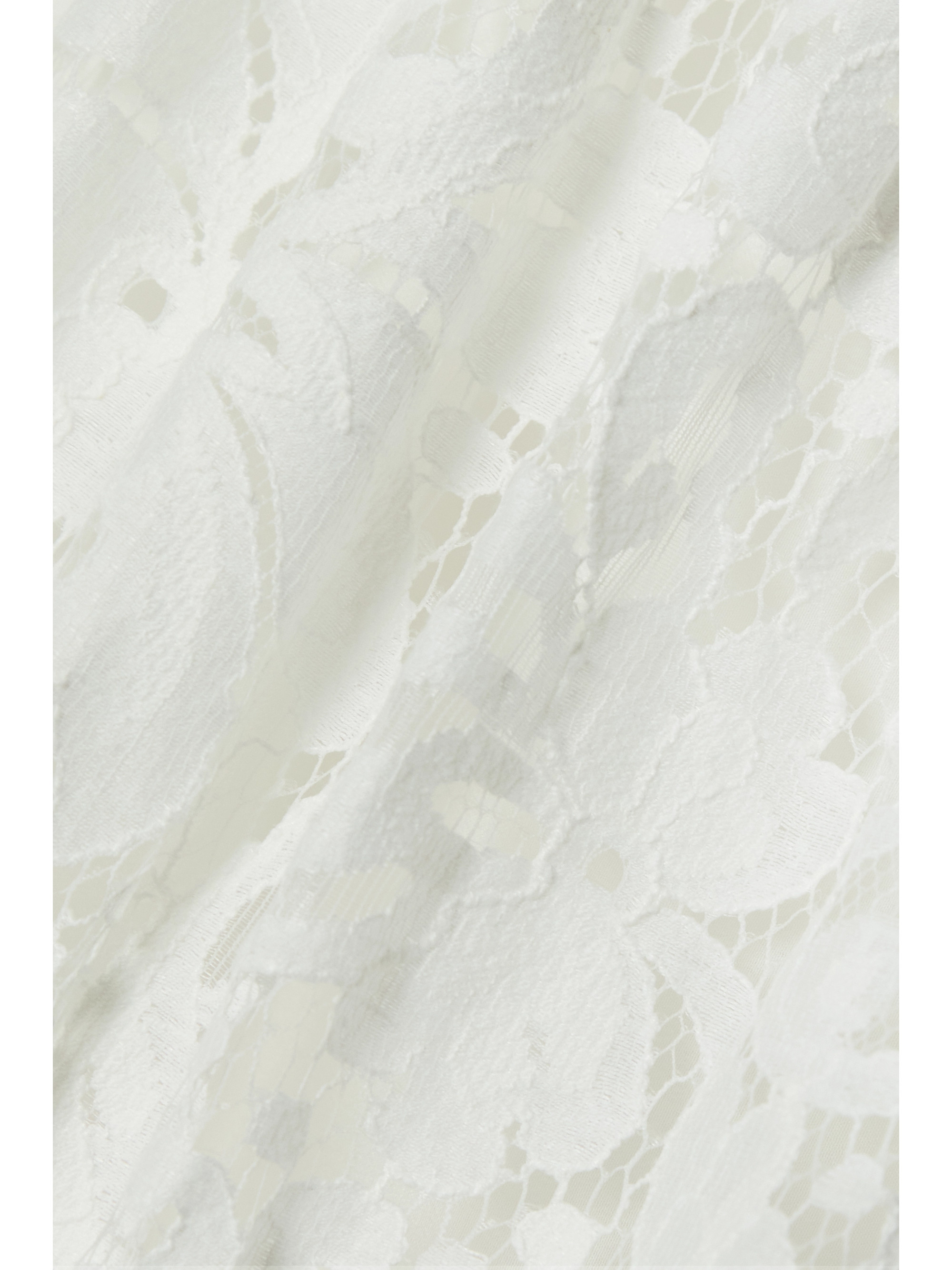 Erdem Isla tie-detailed tiered cotton-blend lace gown thumbnail