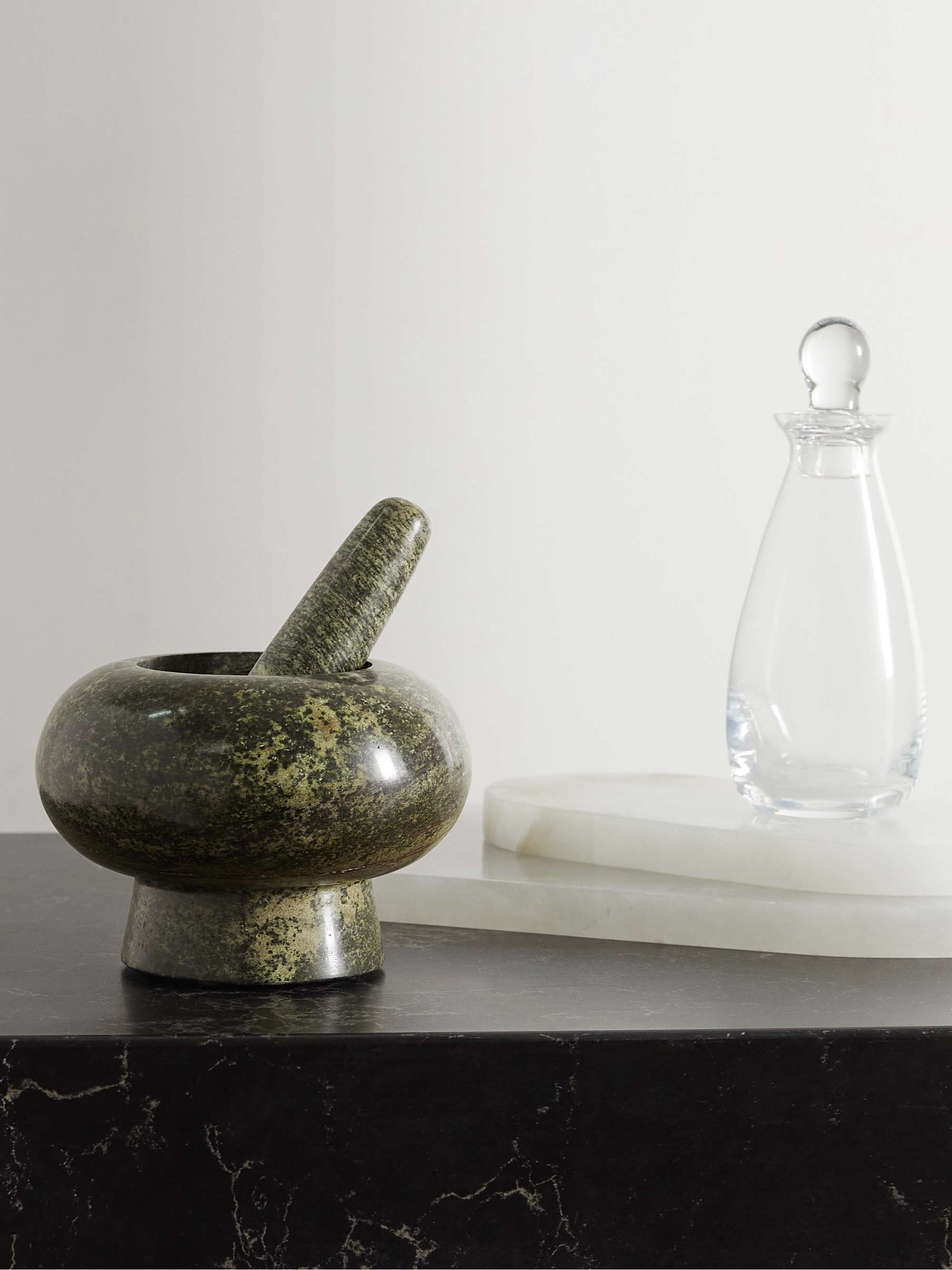SOHO HOME Mortier et pilon en marbre Amelie