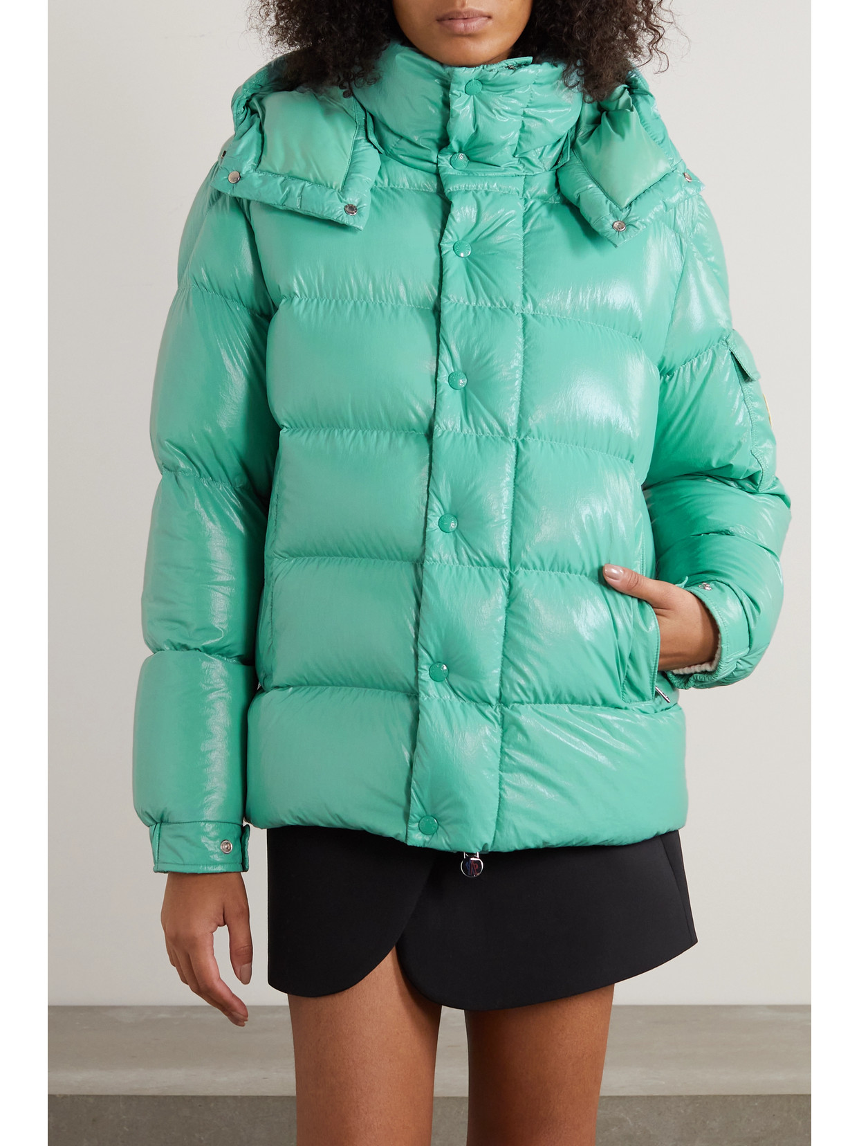 Moncler Maya Quilted Shell Down Jacket