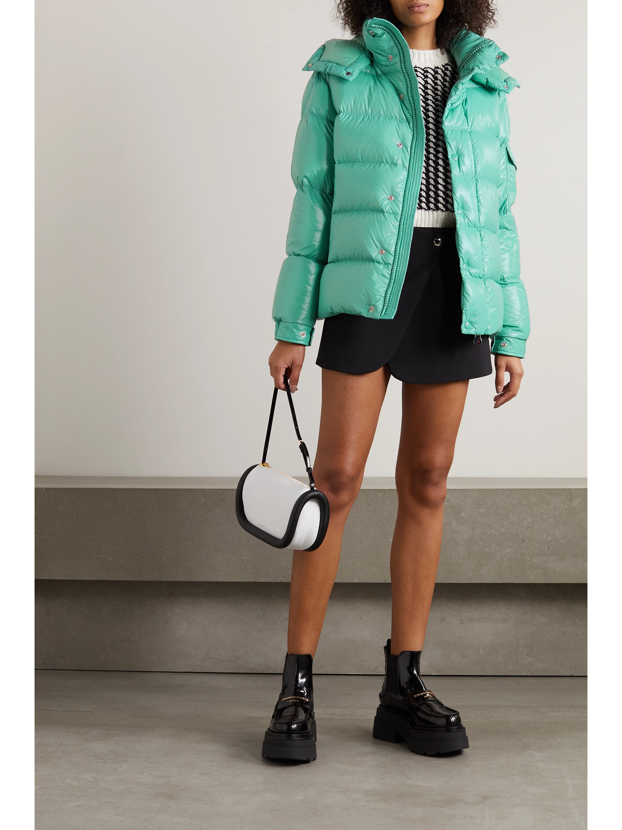 Moncler Maya Quilted Shell Down Jacket