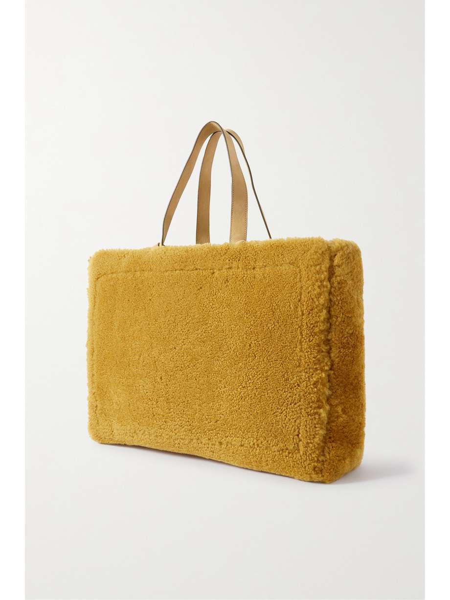 le cabas neve leather tote