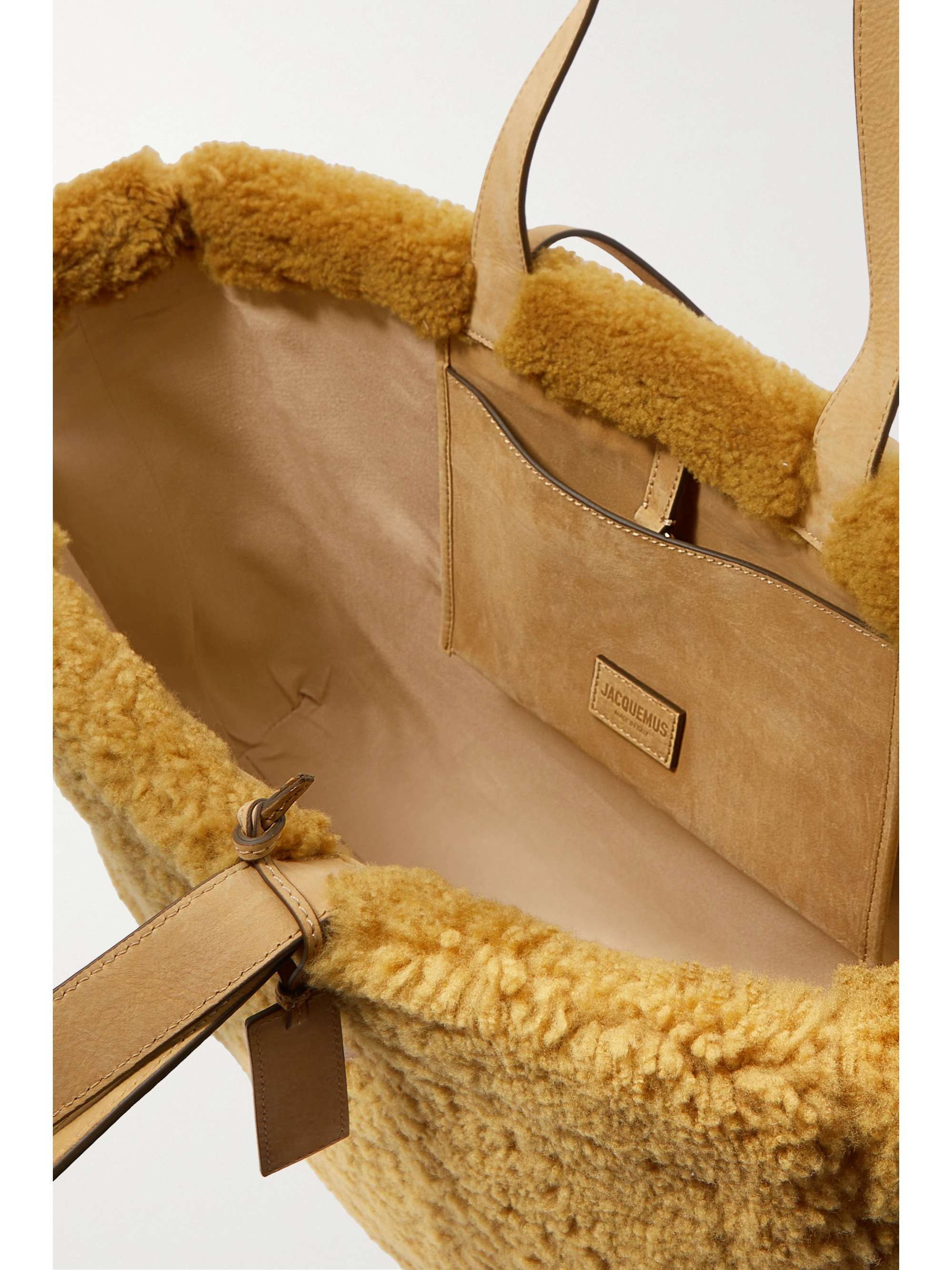 le cabas neve leather tote