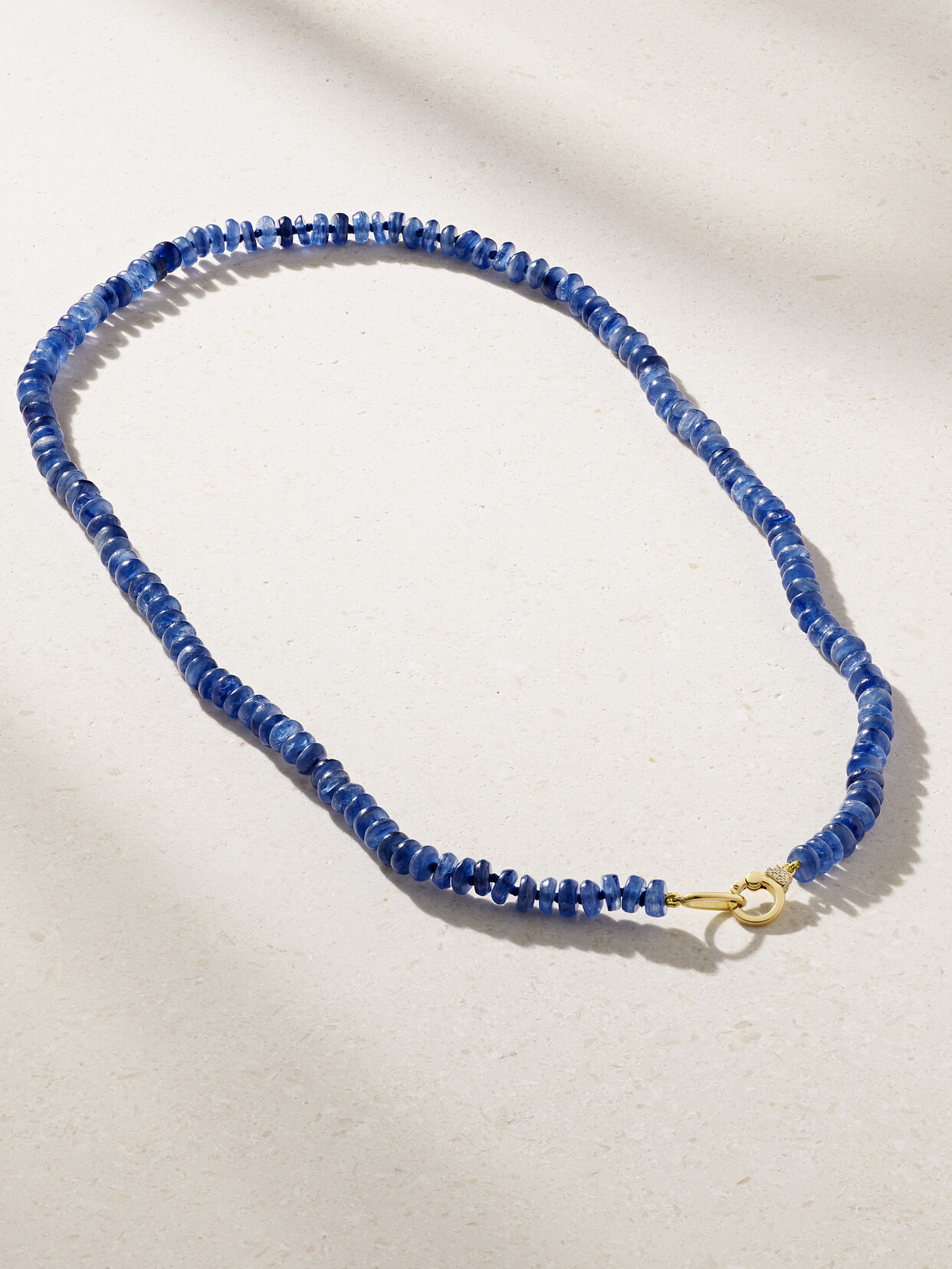 Sorellina - 18-karat Gold, Kyanite And Diamond Necklace - one size