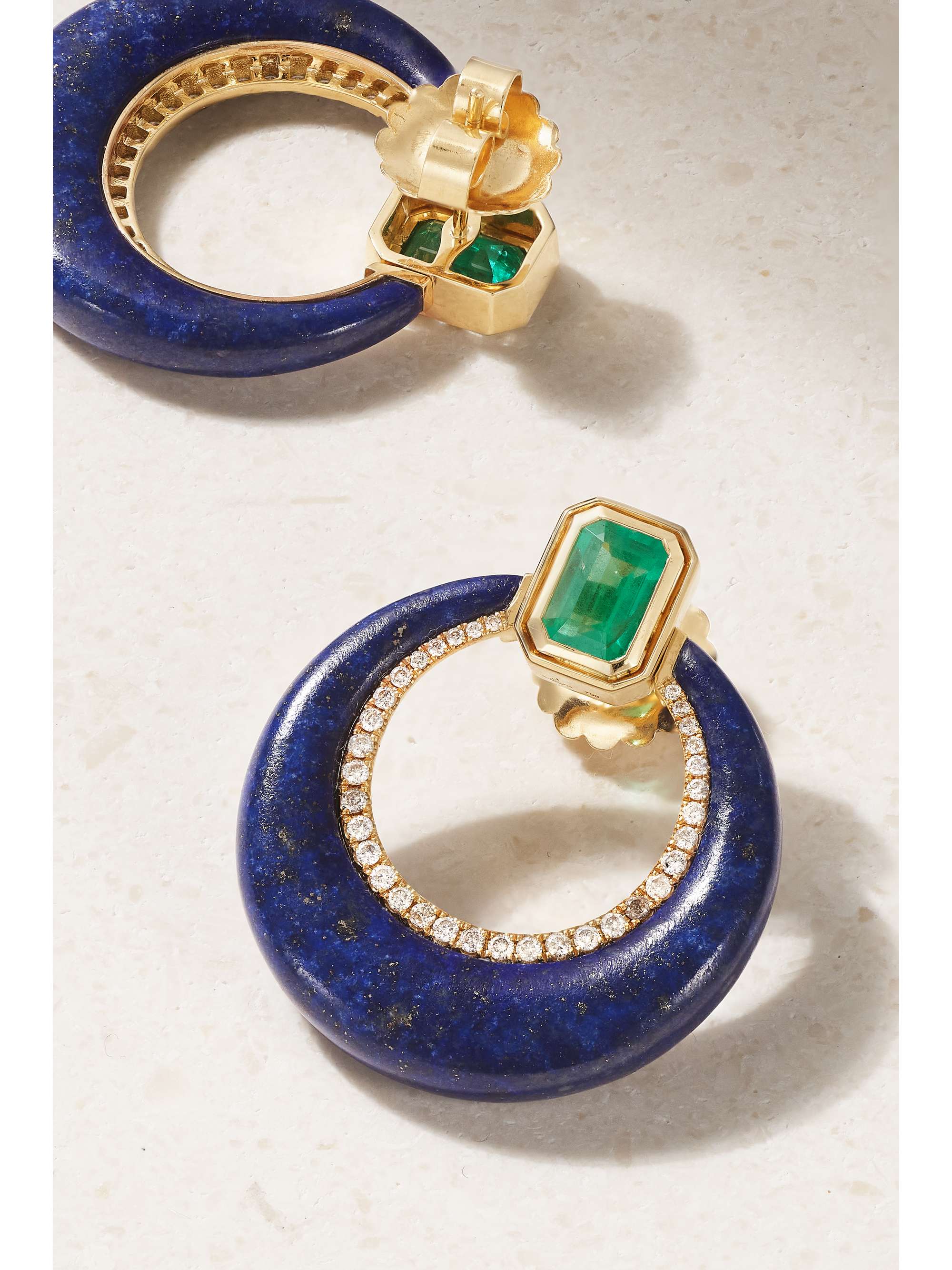 SORELLINA INVISIBLE PID - SORELLINA DOOR KNOCKER EARRINGS