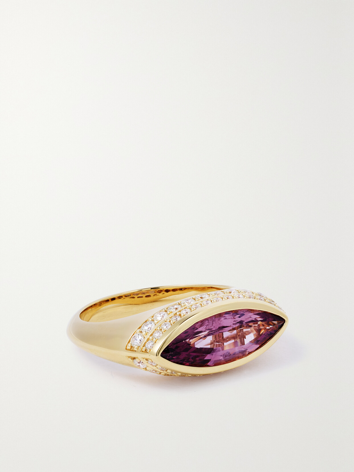 Sorellina - Nomad 18-karat Gold, Spinel And Diamond Ring - 6 1/2