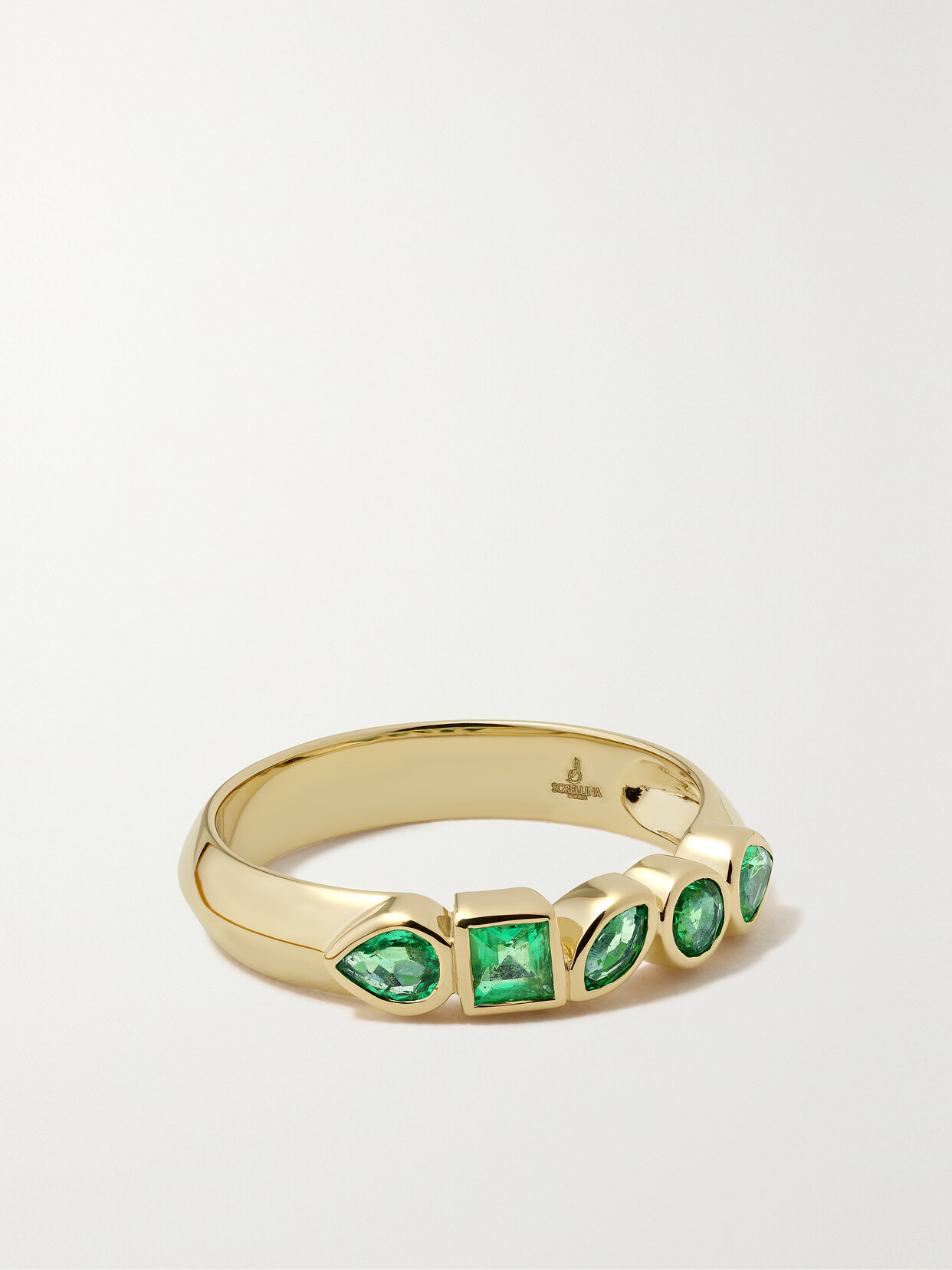 Sorellina 18-karat Gold Emerald Ring