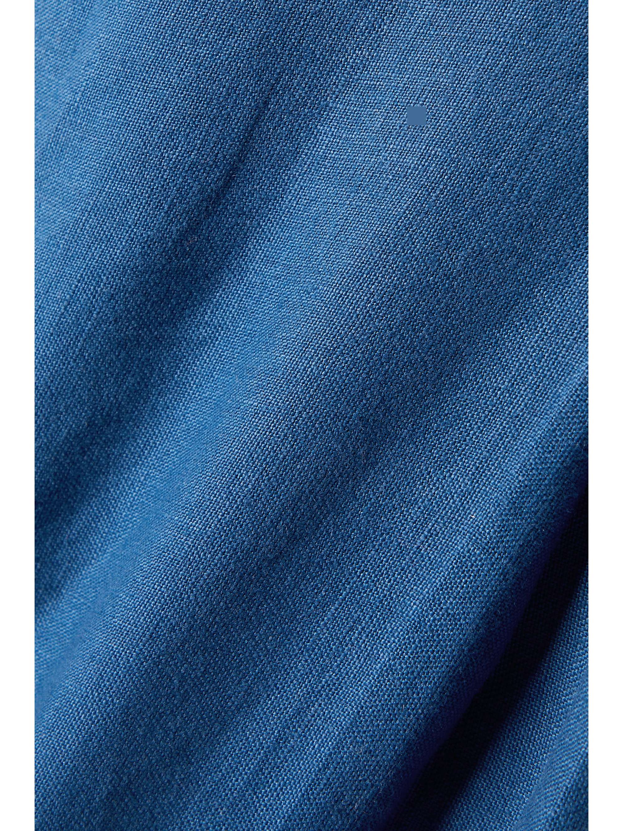 FARM RIO Pleated linen wide-leg pants