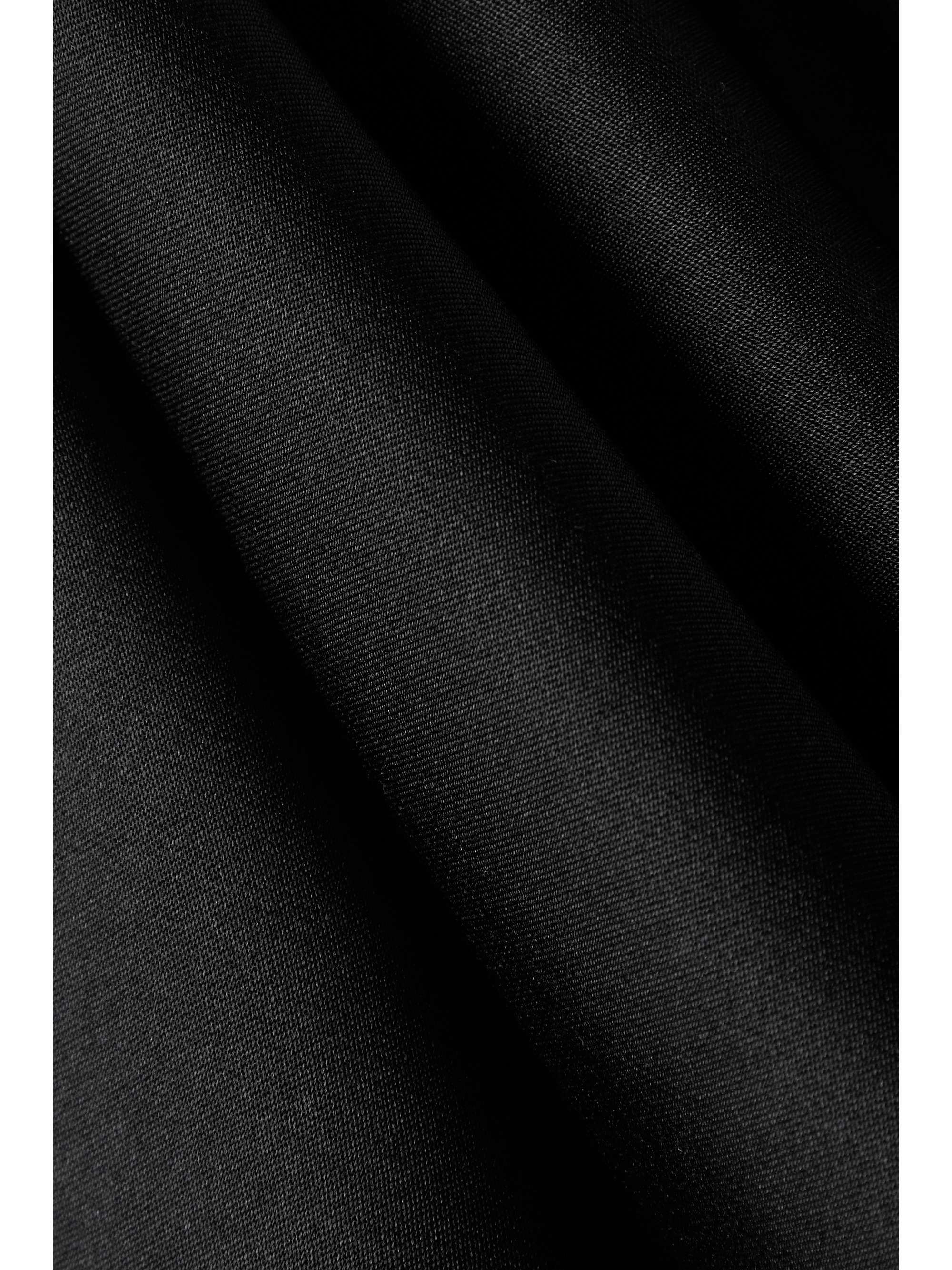 INTERIOR Jane ruffled silk-satin blouse