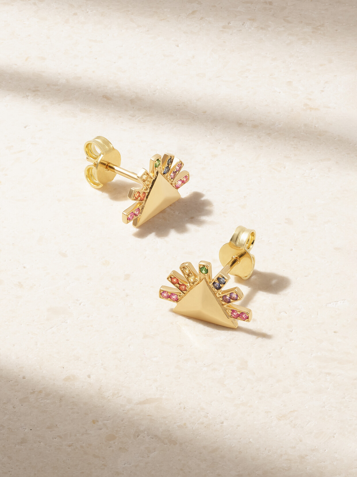 Harwell Godfrey 18-karat  Sapphire Earrings