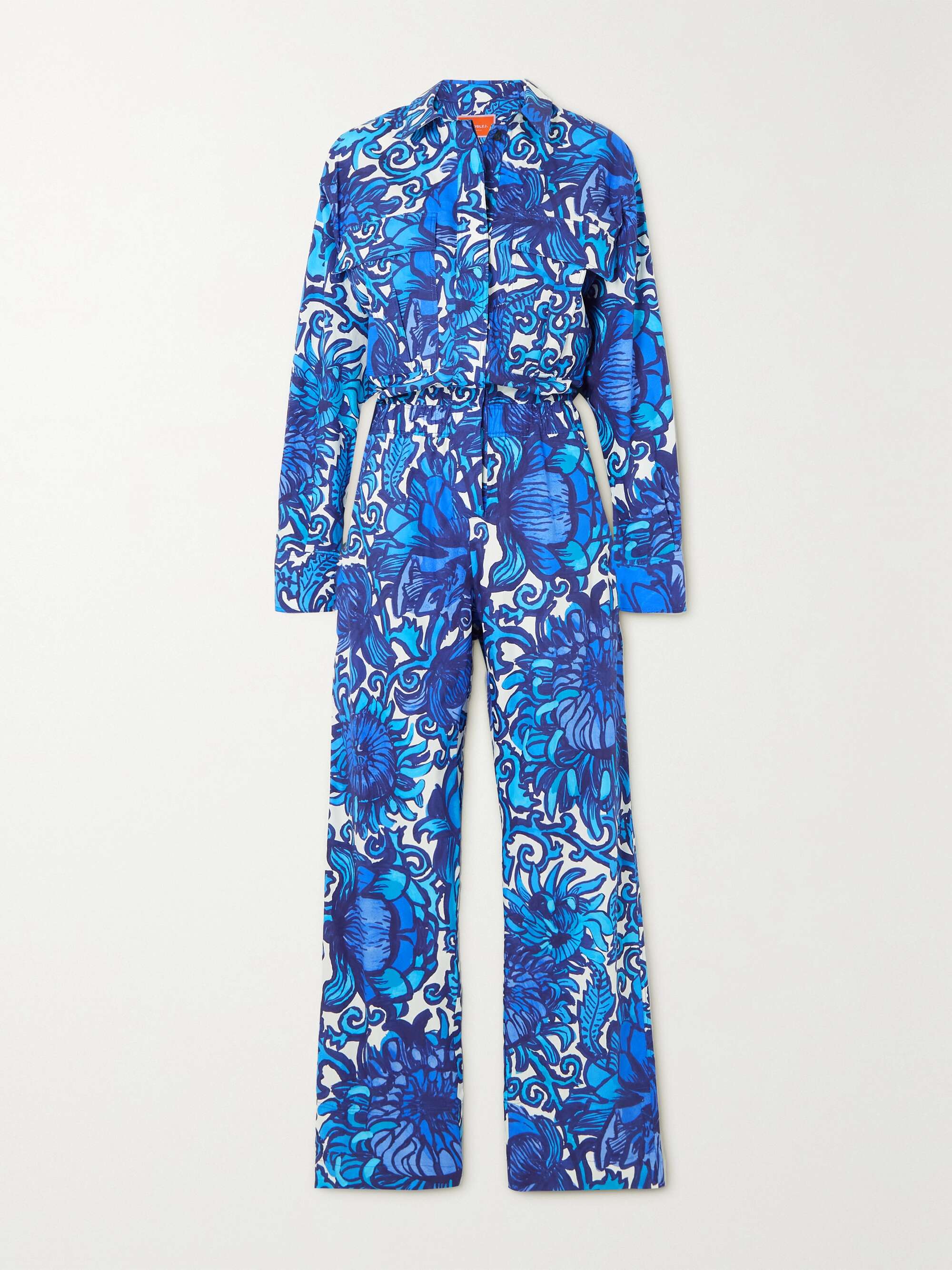 Aviator Jumpsuit in Floral