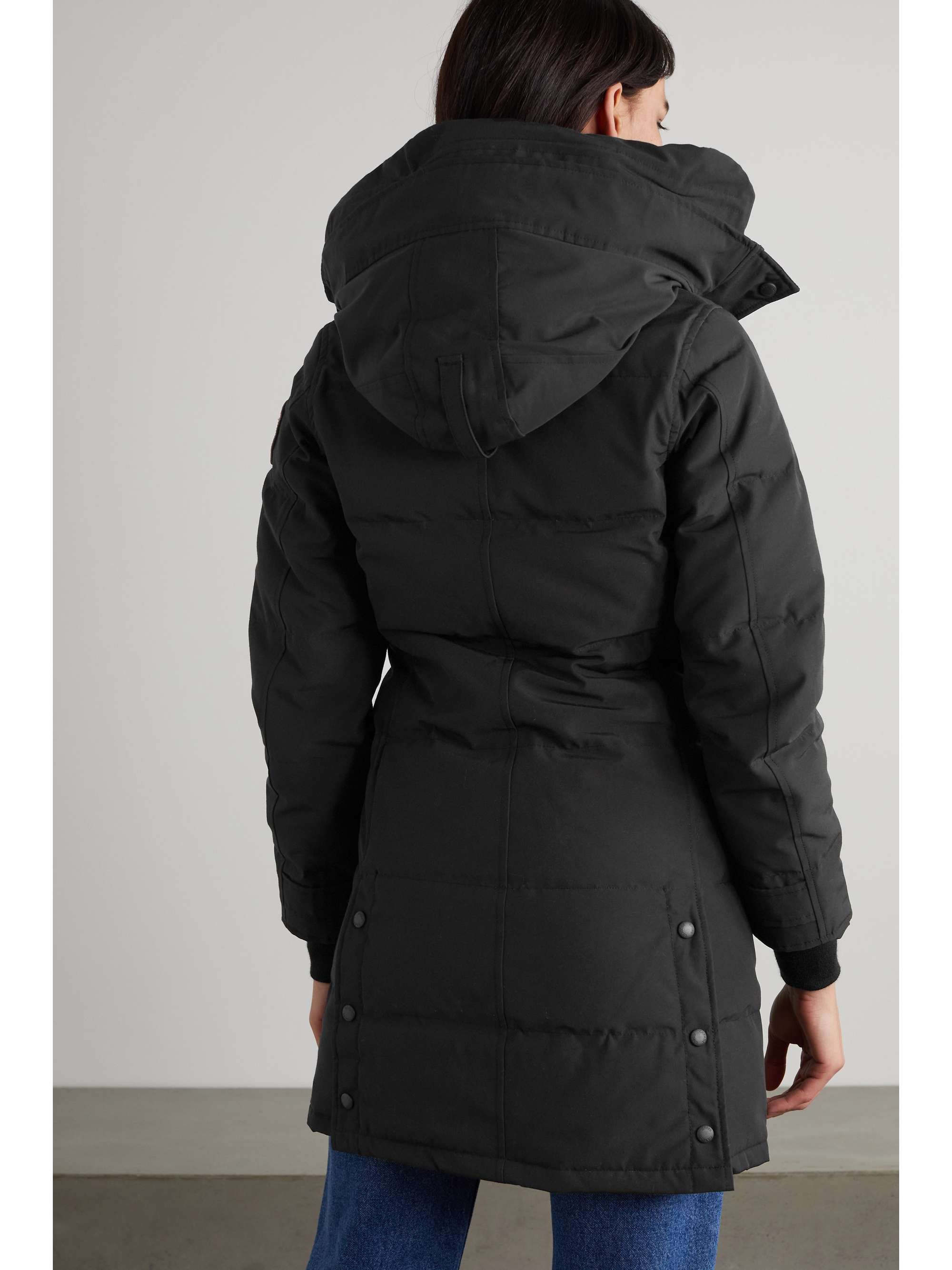 CANADA GOOSE Shelburne quilted shell hooded down coat