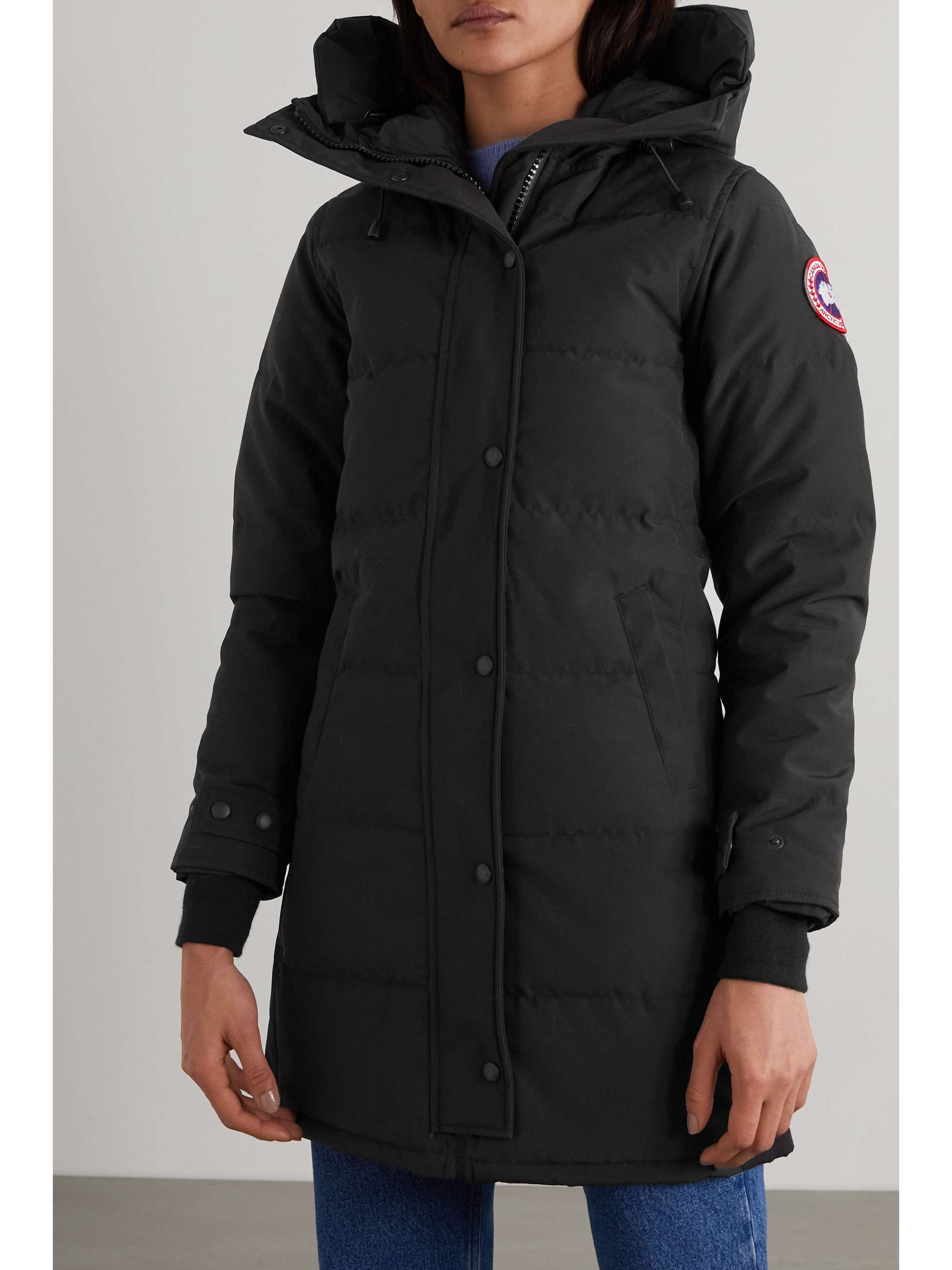 CANADA GOOSE Shelburne quilted shell hooded down coat