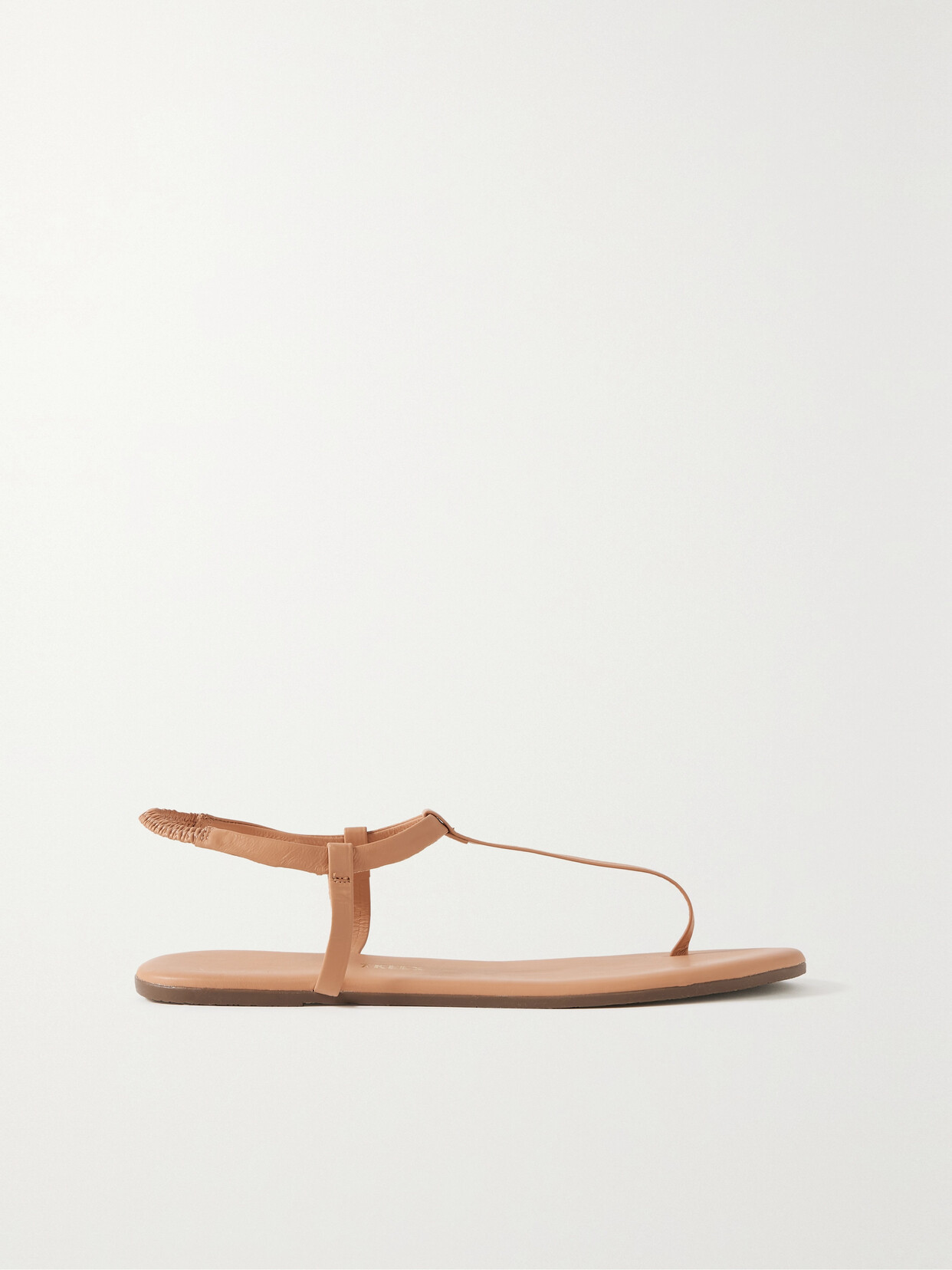 TKEES Mariana Matte-leather Sandals - Brown